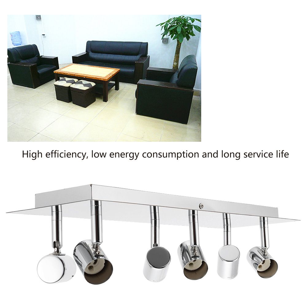 86-265V 18W GU10 6 Heads LED Ceiling Light Downlight Recessed Lamp for Wall view 8