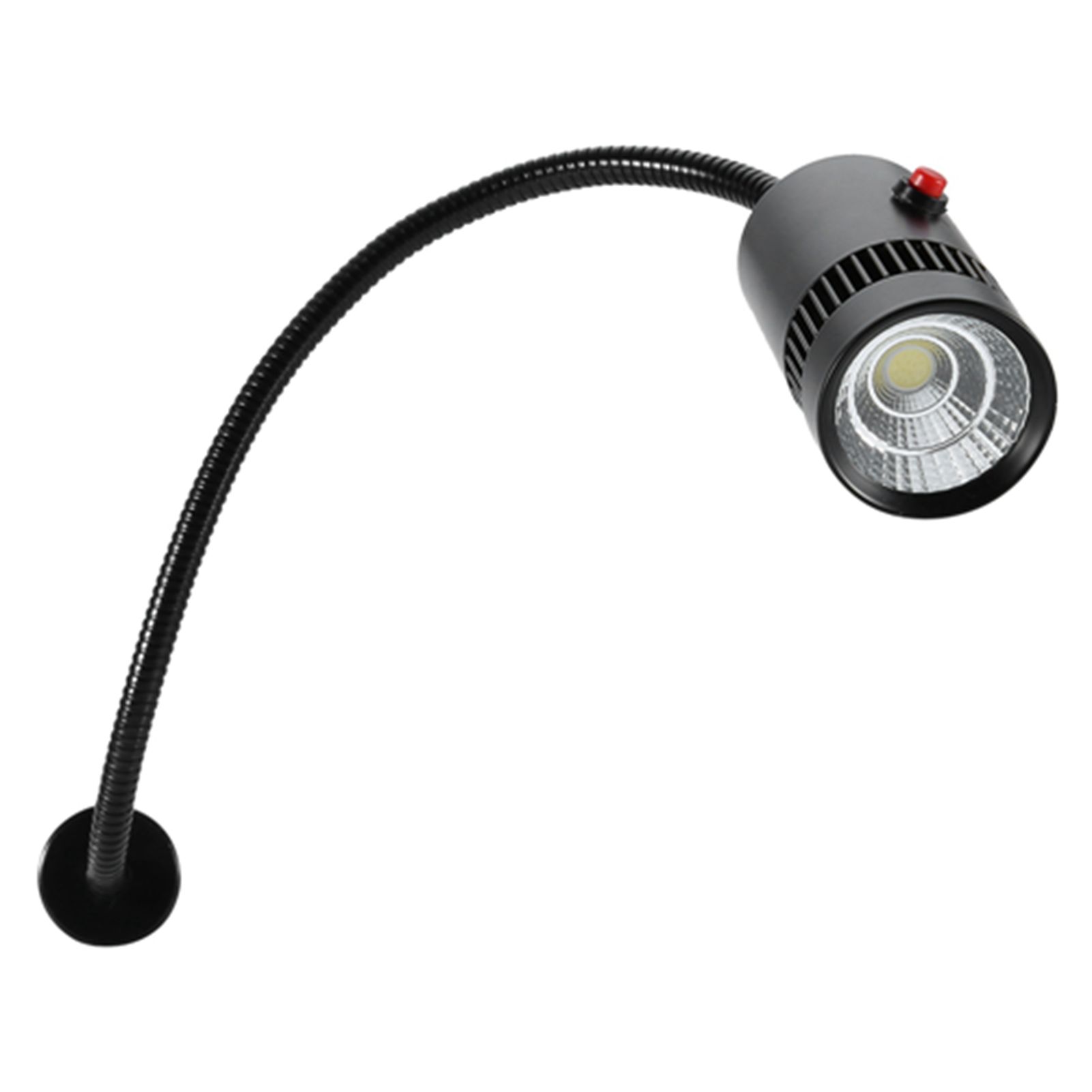 7W LED Adjustable Neck Machine Tool Lathes Lamp Magnetic Mount