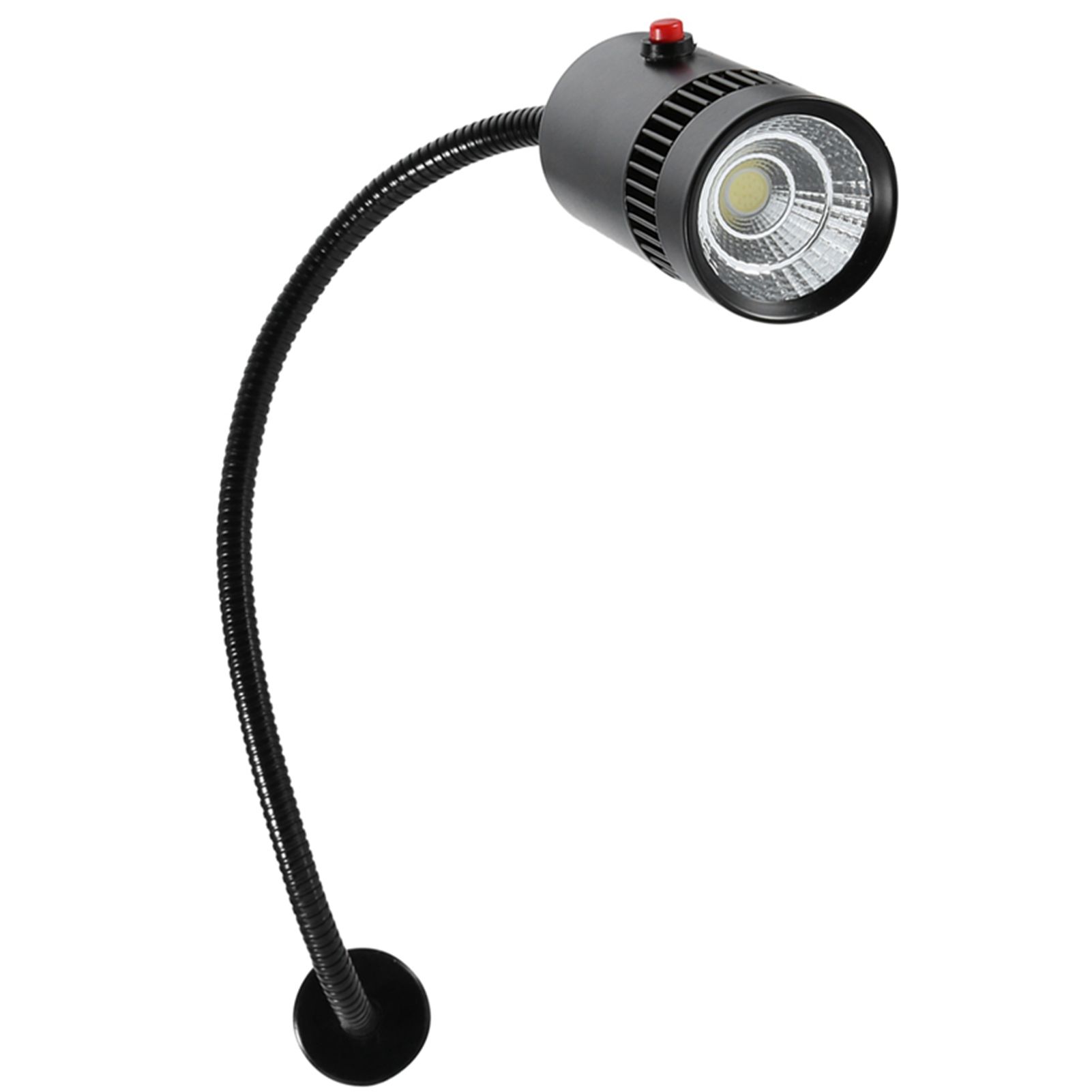 7W LED Adjustable Neck Machine Tool Lathes Lamp Magnetic Mount view 4