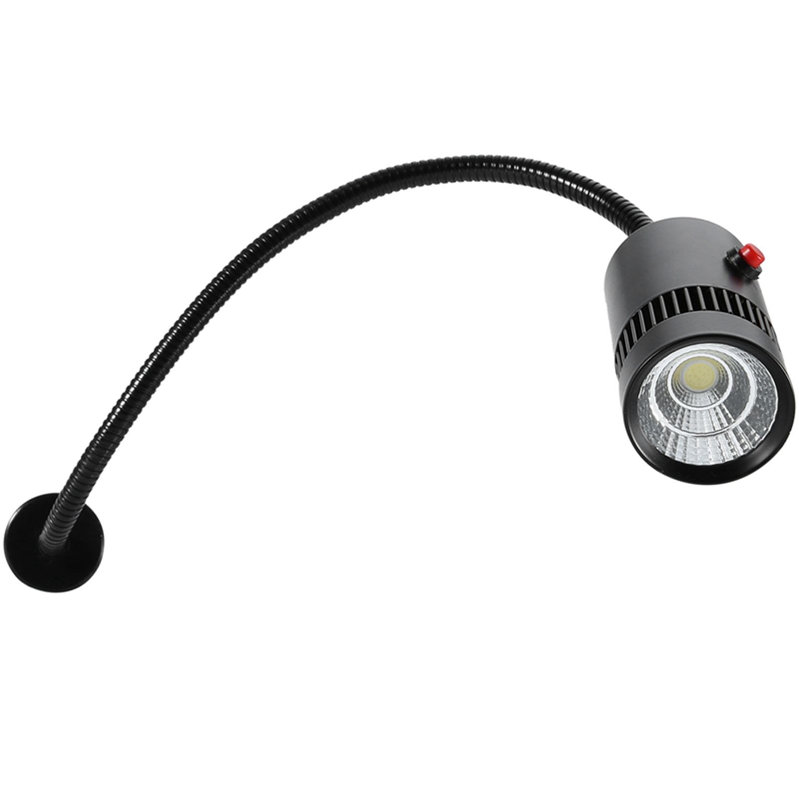 7W LED Adjustable Neck Machine Tool Lathes Lamp Magnetic Mount view 5