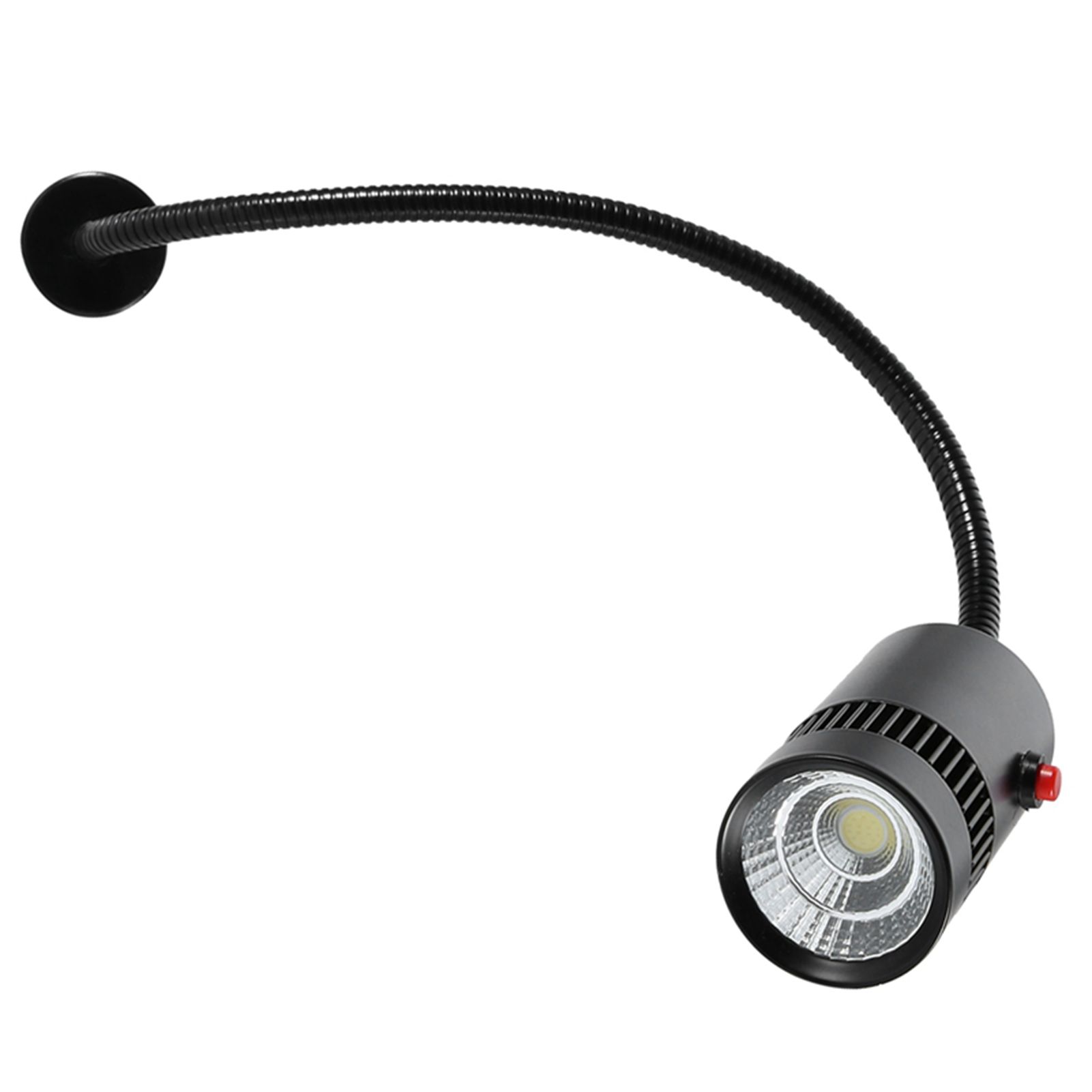 7W LED Adjustable Neck Machine Tool Lathes Lamp Magnetic Mount view 6