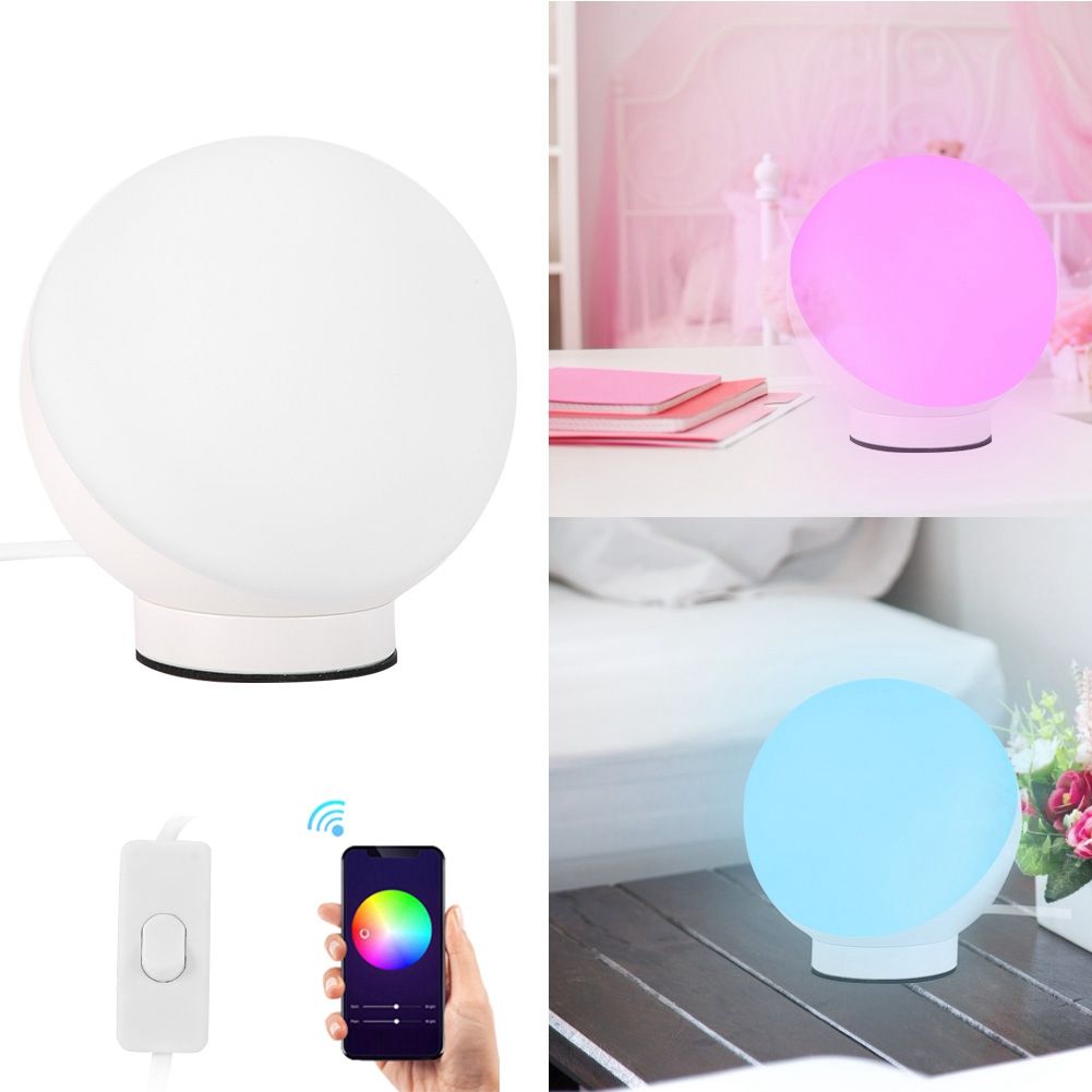 Wireless WiFi Smart RGBW Desk Lamp Voice Control LED Table lamps 100- view 5