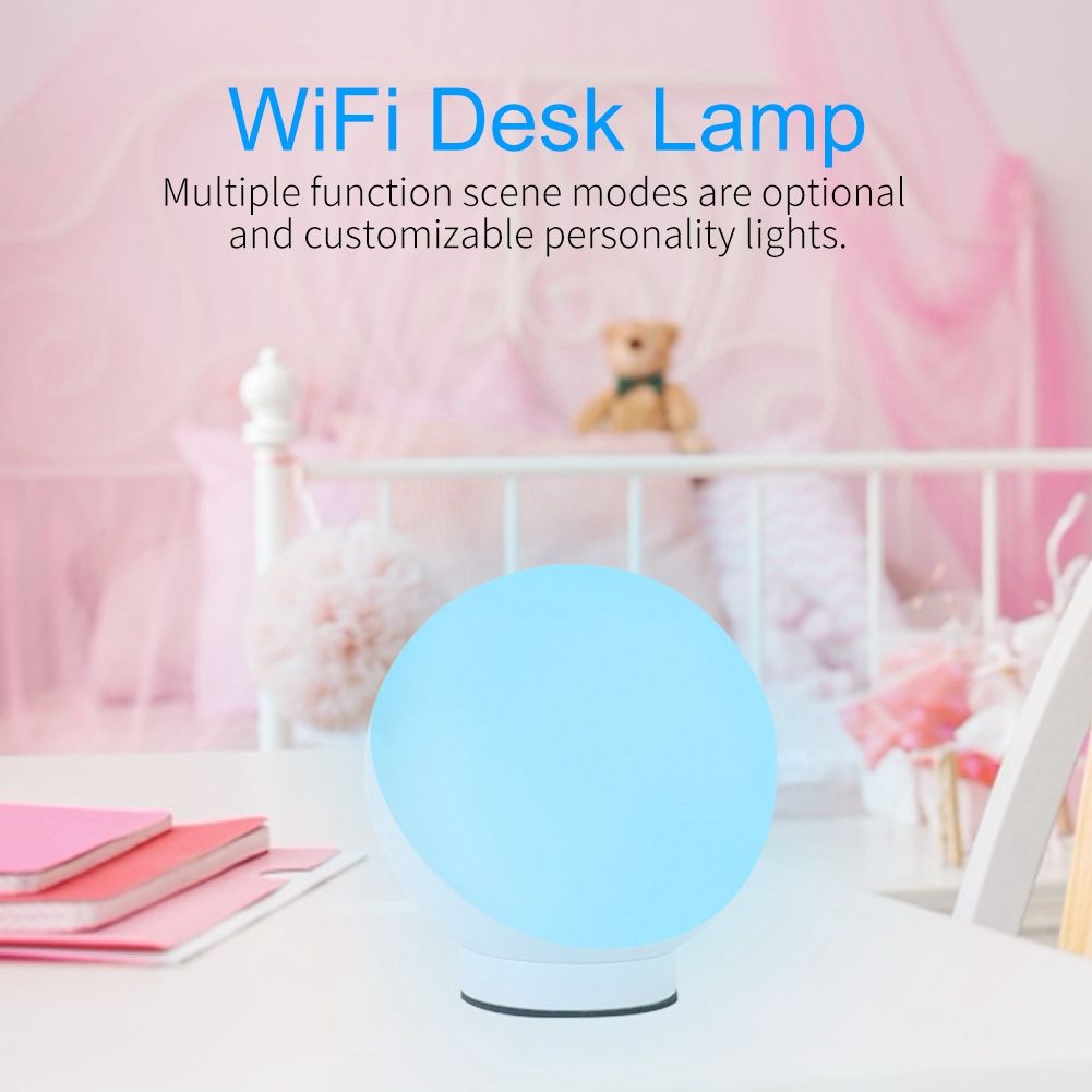 Wireless WiFi Smart RGBW Desk Lamp Voice Control LED Table lamps 100- view 8