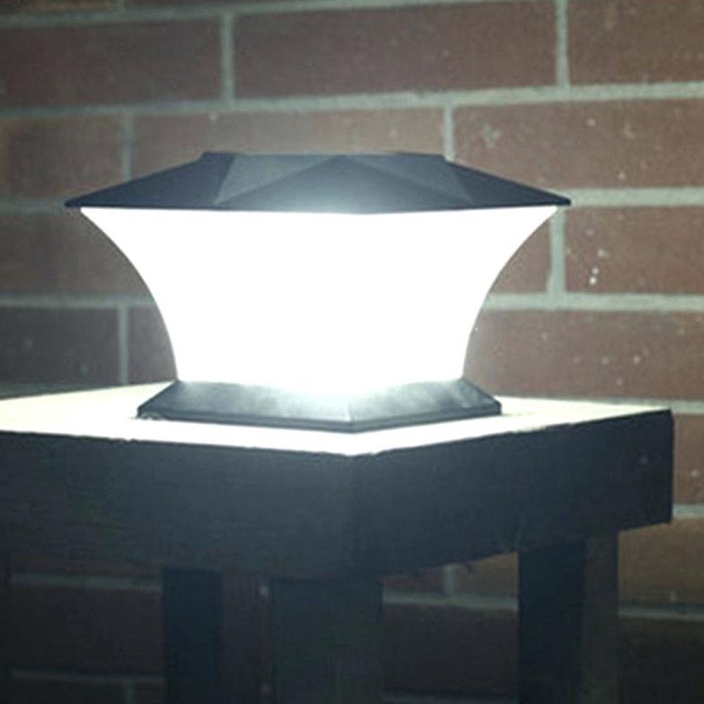 LED Solar Power Outdoor Wall Light Garden Landscape Fence Yard Lamp Villa view 3