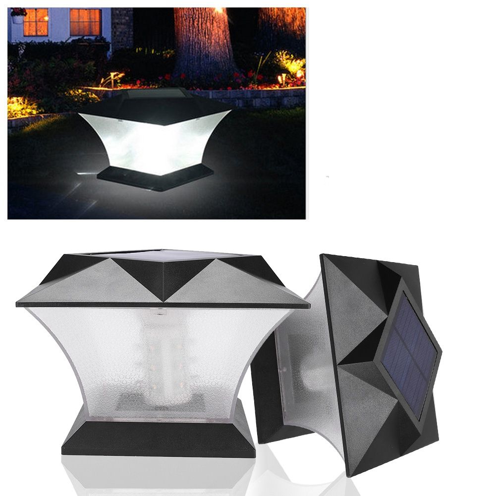 LED Solar Power Outdoor Wall Light Garden Landscape Fence Yard Lamp Villa view 4