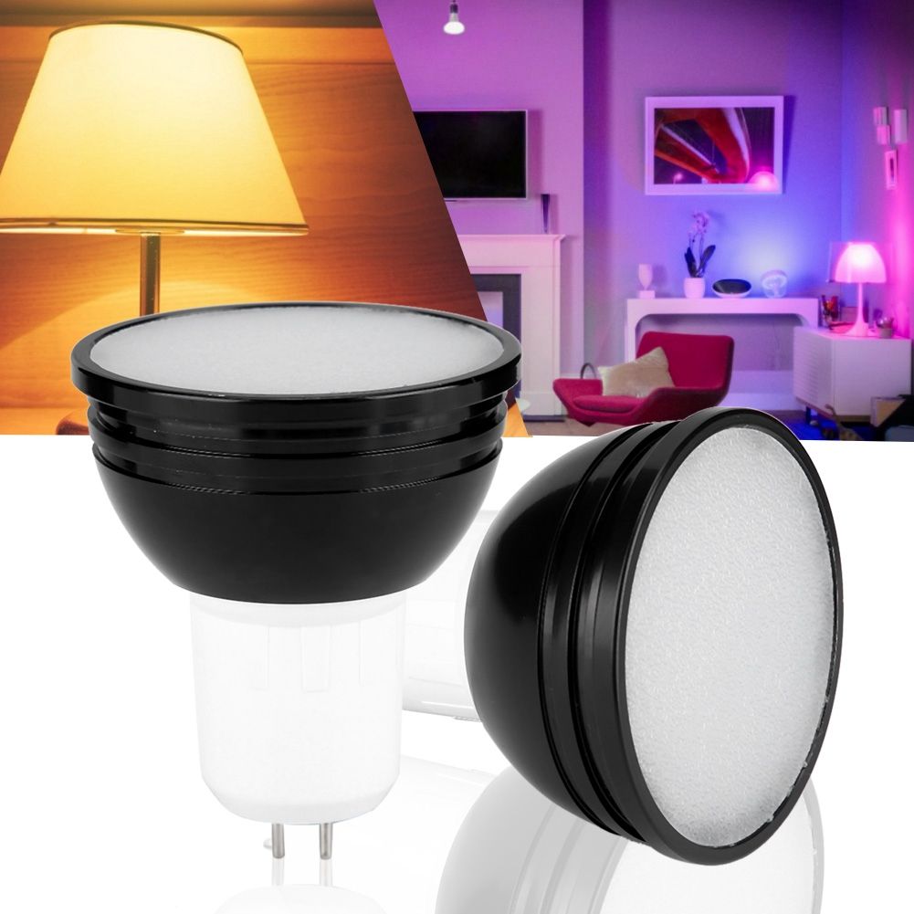 AC85V 265V GU5.3 6W RGB+CW LED Light Bulb Smartphone Controlled Wi fi Smart view 4