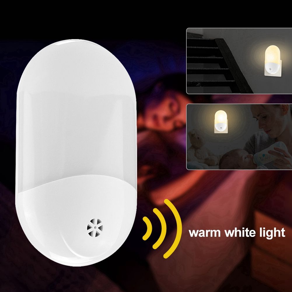 LED Light Sensor Night Lights Cabinet Lamp for Home Room Bedroom Study Indoor view 4