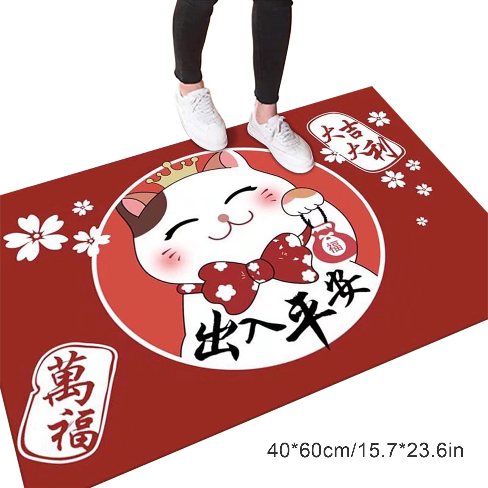 Kitchen Mat Floor Mat Rug Doormat 60x90cm Home Decoration Cat Pattern for view 8