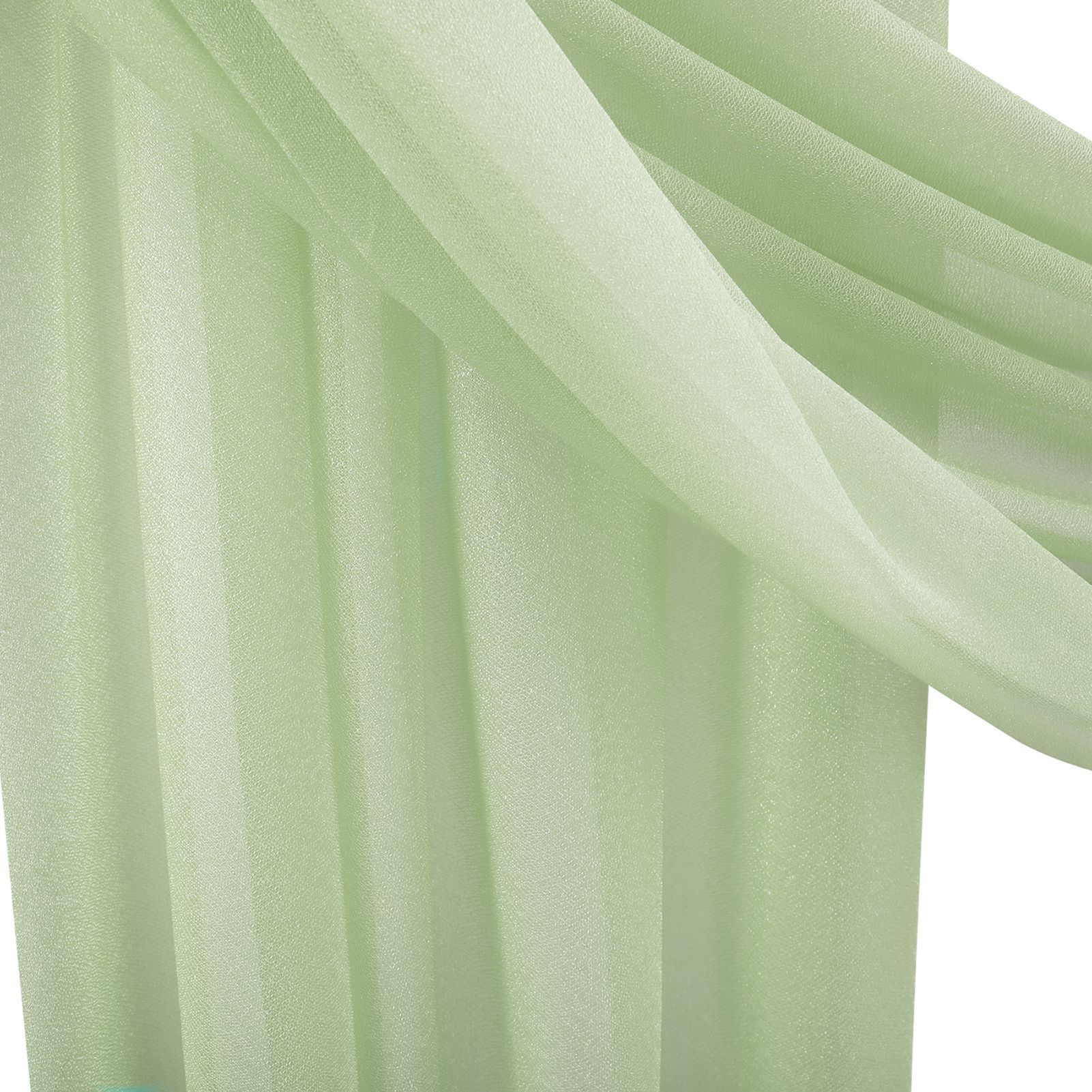 Arch Drapery Tulle Curtains Outdoor Wedding Arch Background Party Photography Veil view 3