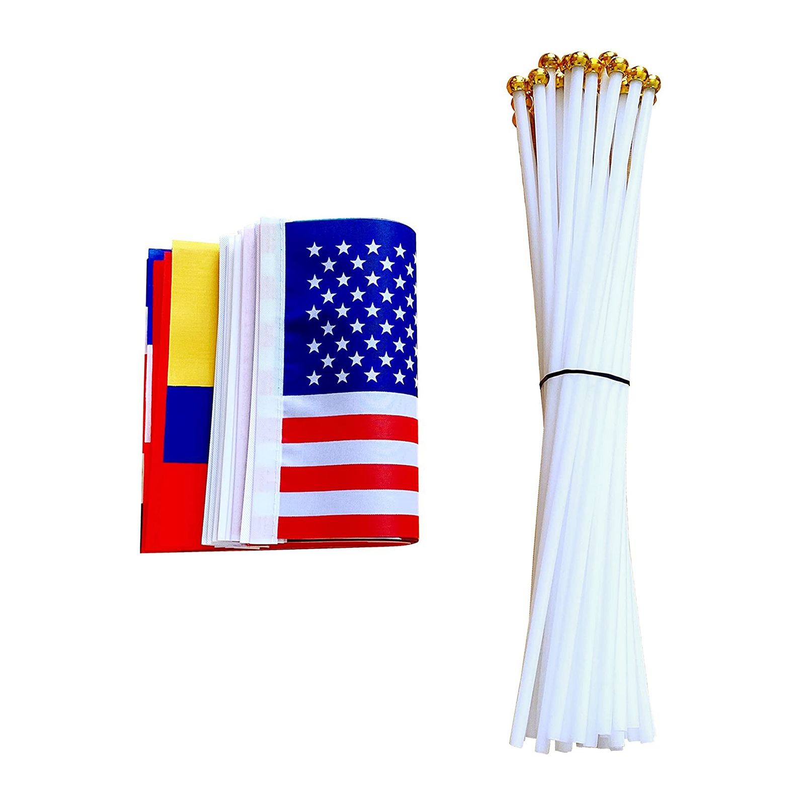 32Pcs 2022 World Cup Stick Flag view 3