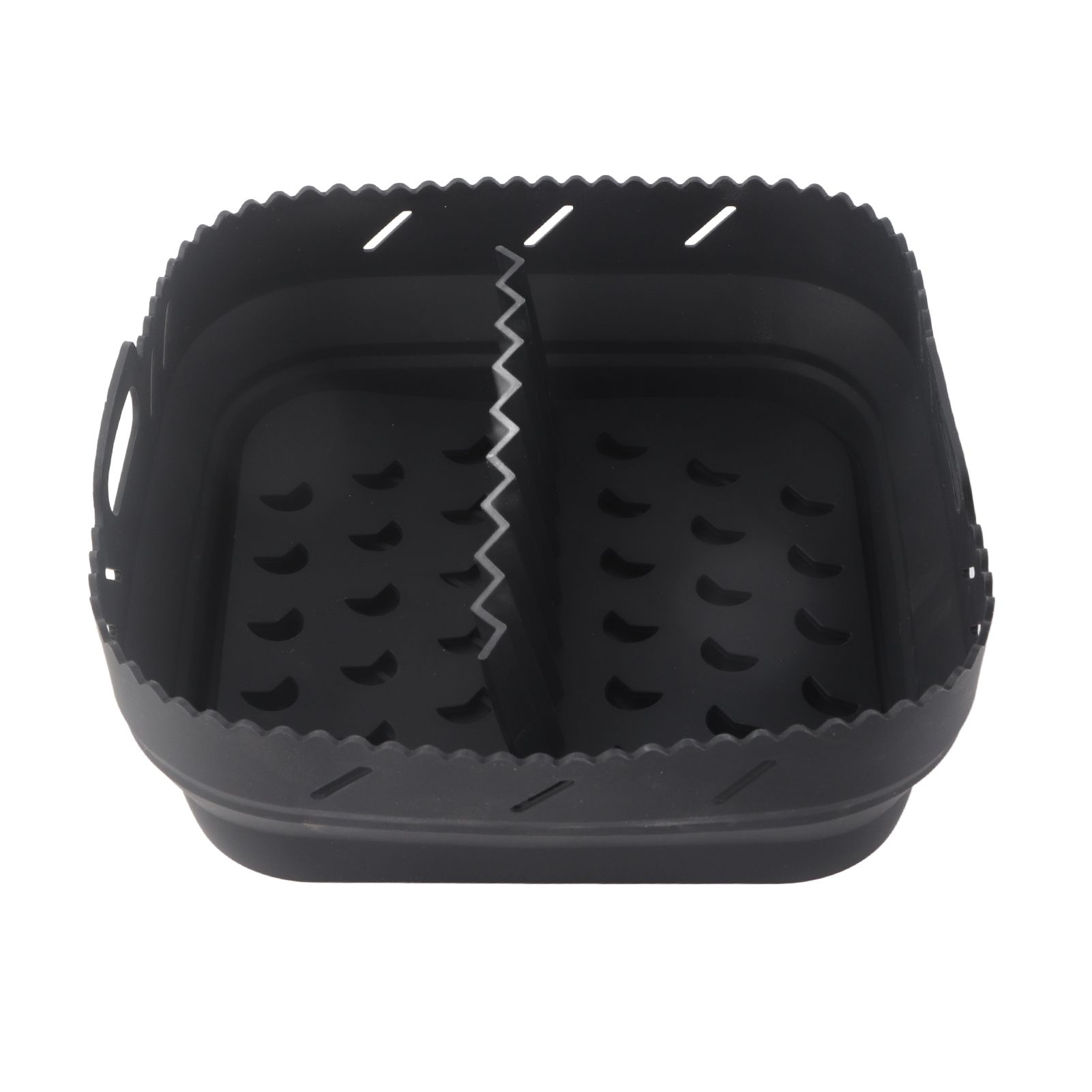 Square Air Fryer Silicone Baking Pan with Silicone Mat Air Fryer Pan view 2
