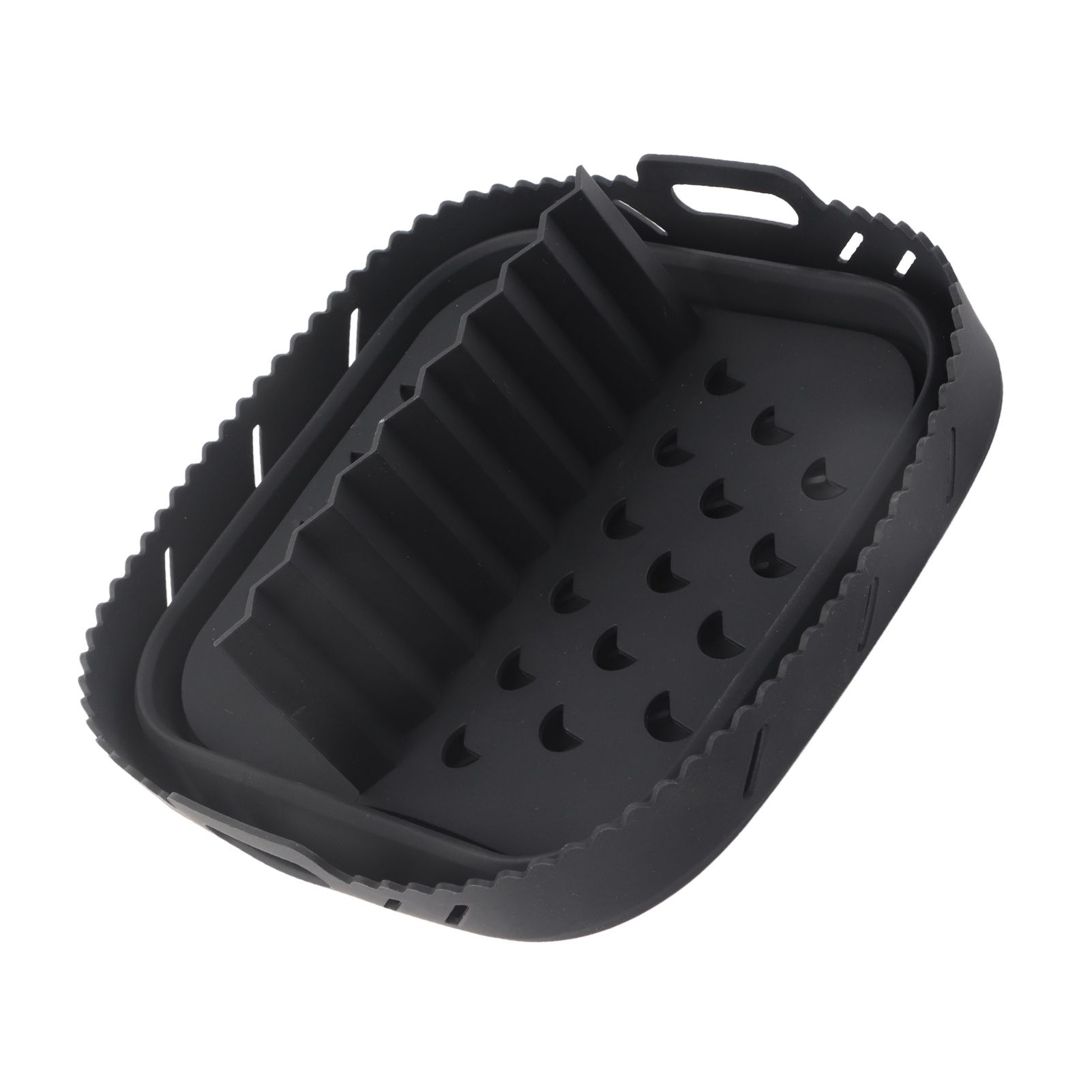 Square Air Fryer Silicone Baking Pan with Silicone Mat Air Fryer Pan view 10
