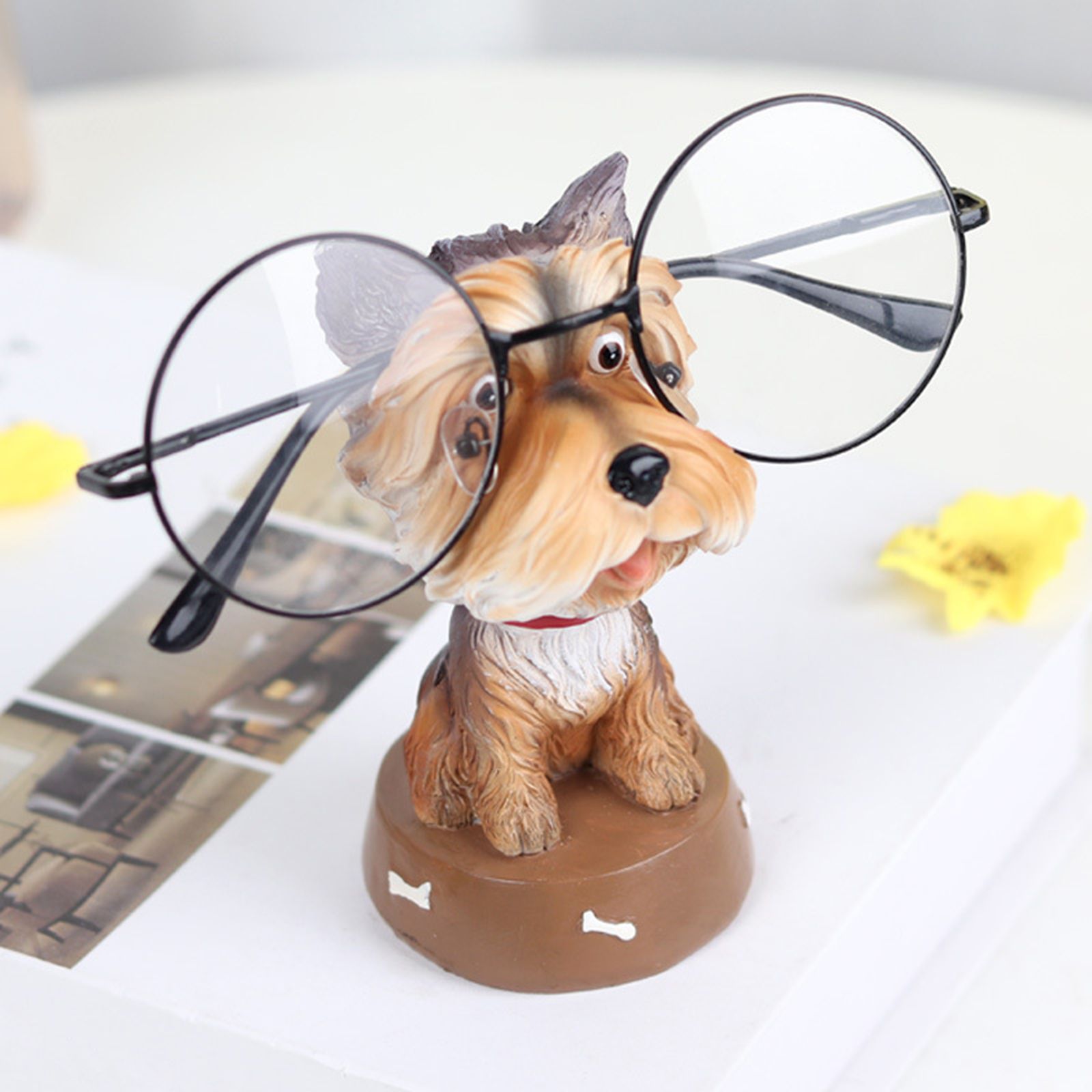 Creative Eyeglass Frame Resin Animal Glasses Holder Beautifully Handcrafted view 7