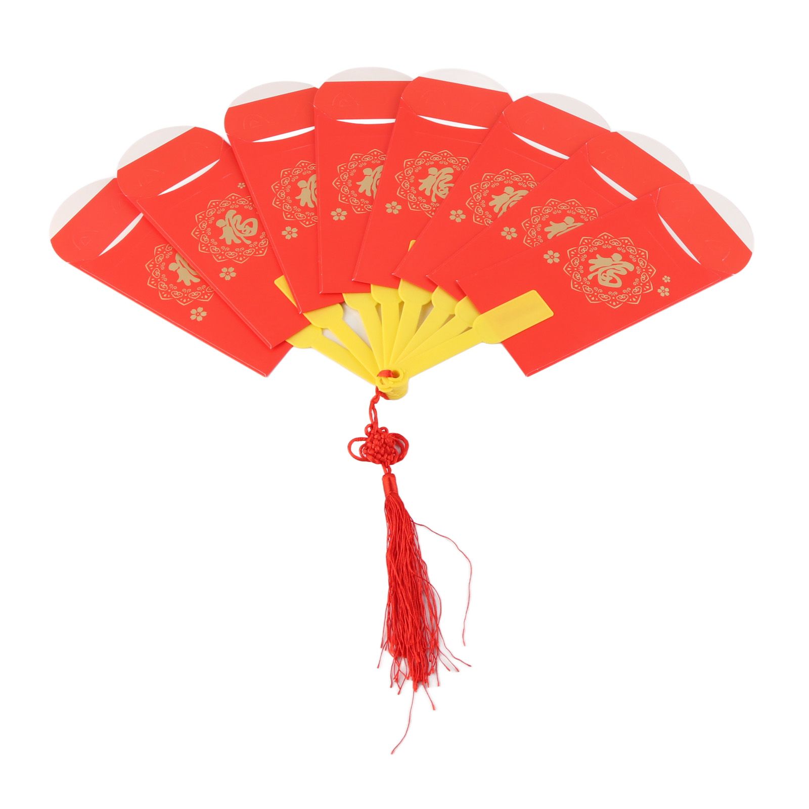 2023 Rabbit Year Spring Festival Creative Fan Shaped Folding Red Envelope New