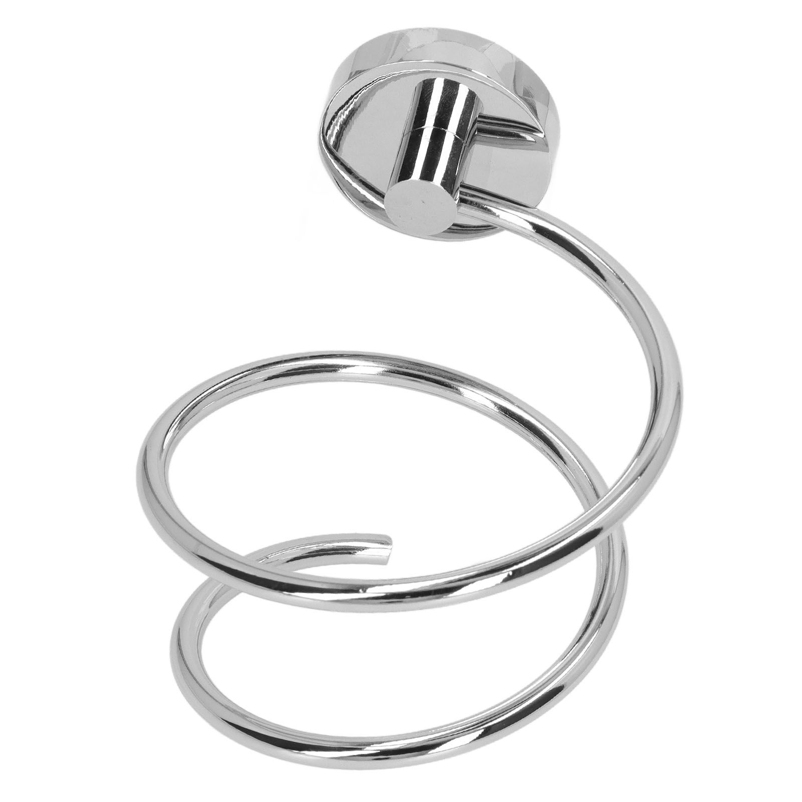 304 Stainless Steel Hair Dryer Rack Keep Tidy Wall Mount Blow Hair Dryer view 8