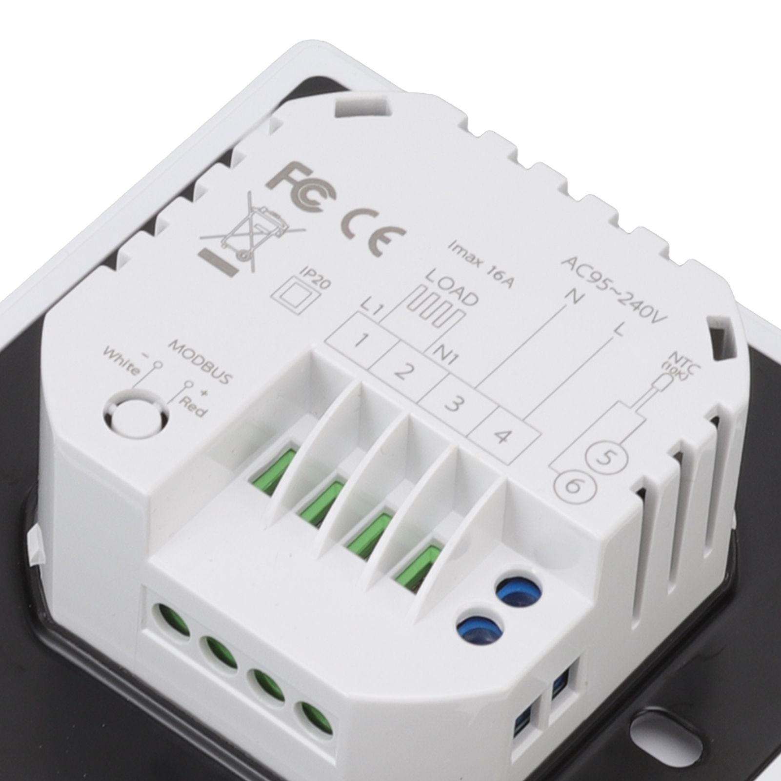 Household Smart Thermostat Programmable App Voice Control Electric Floor view 14
