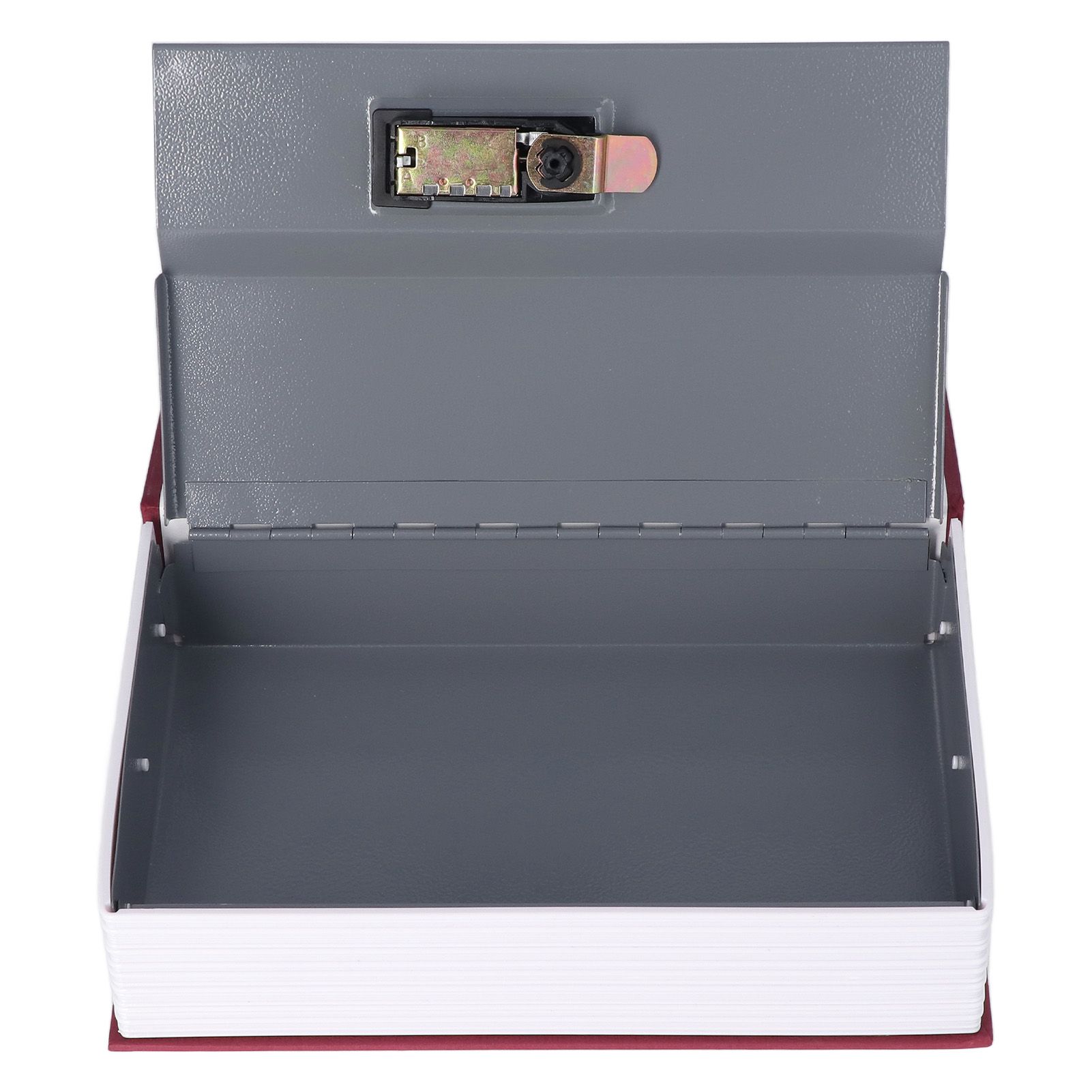 Book Safe Case Simulation Portable Safe Storage Box with Combination Lock for view 8