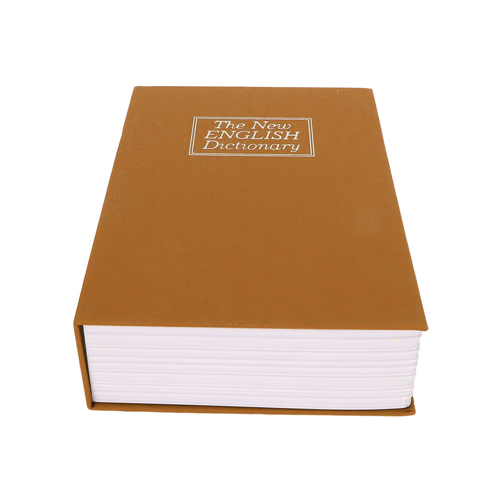 Book Safe Small Diversion Book Safe Storage Lock Box Money Coins Cards Hiding view 3