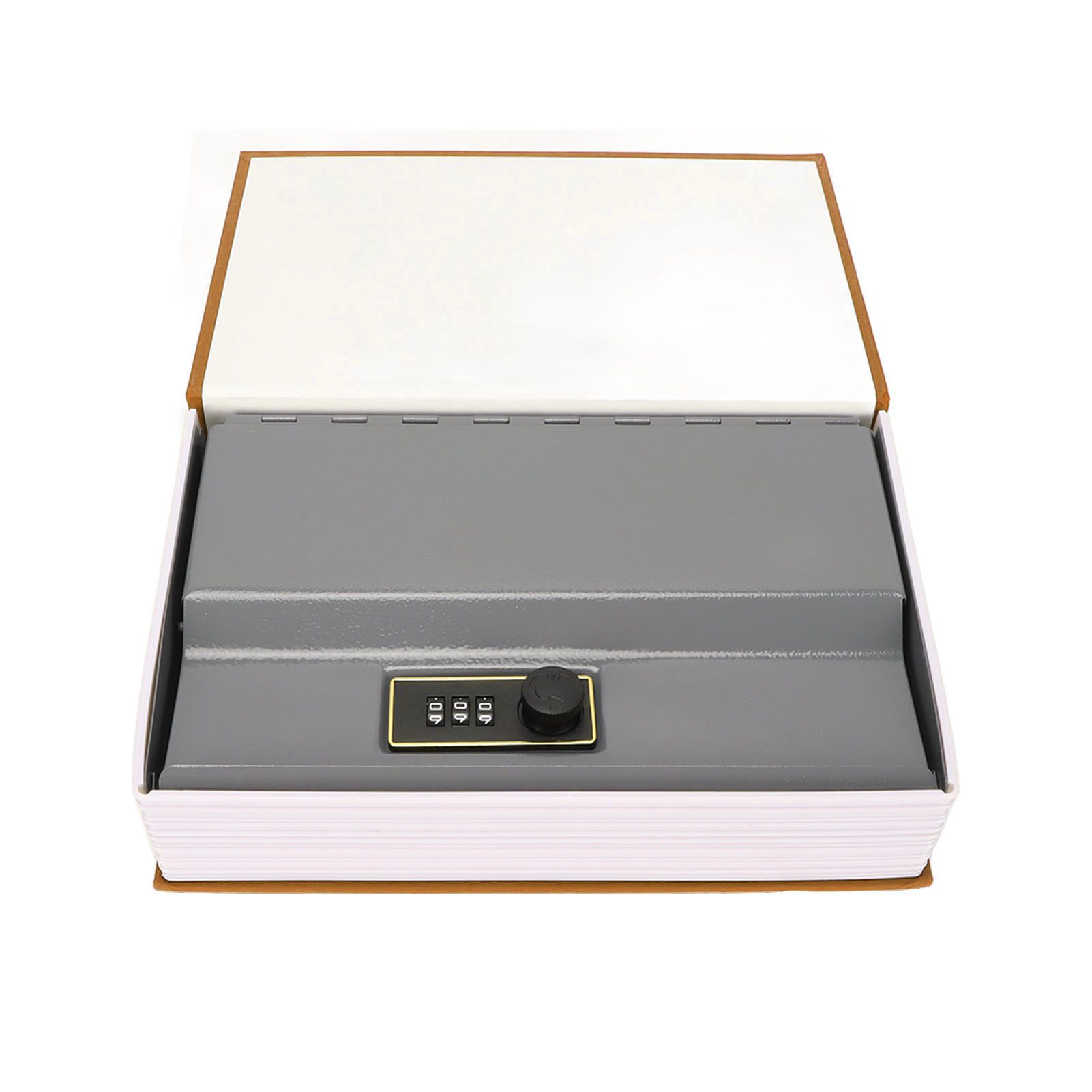 Book Safe Small Diversion Book Safe Storage Lock Box Money Coins Cards Hiding view 5