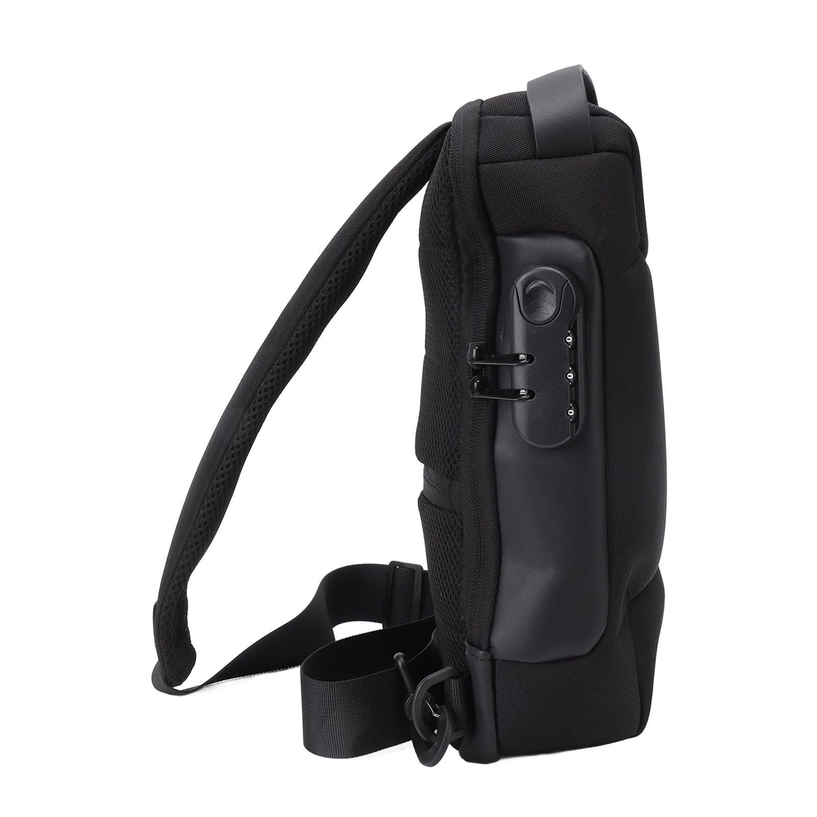 Shoulder Backpack Breathable Large Capacity Lockable Zipper Oxford Cloth view 6