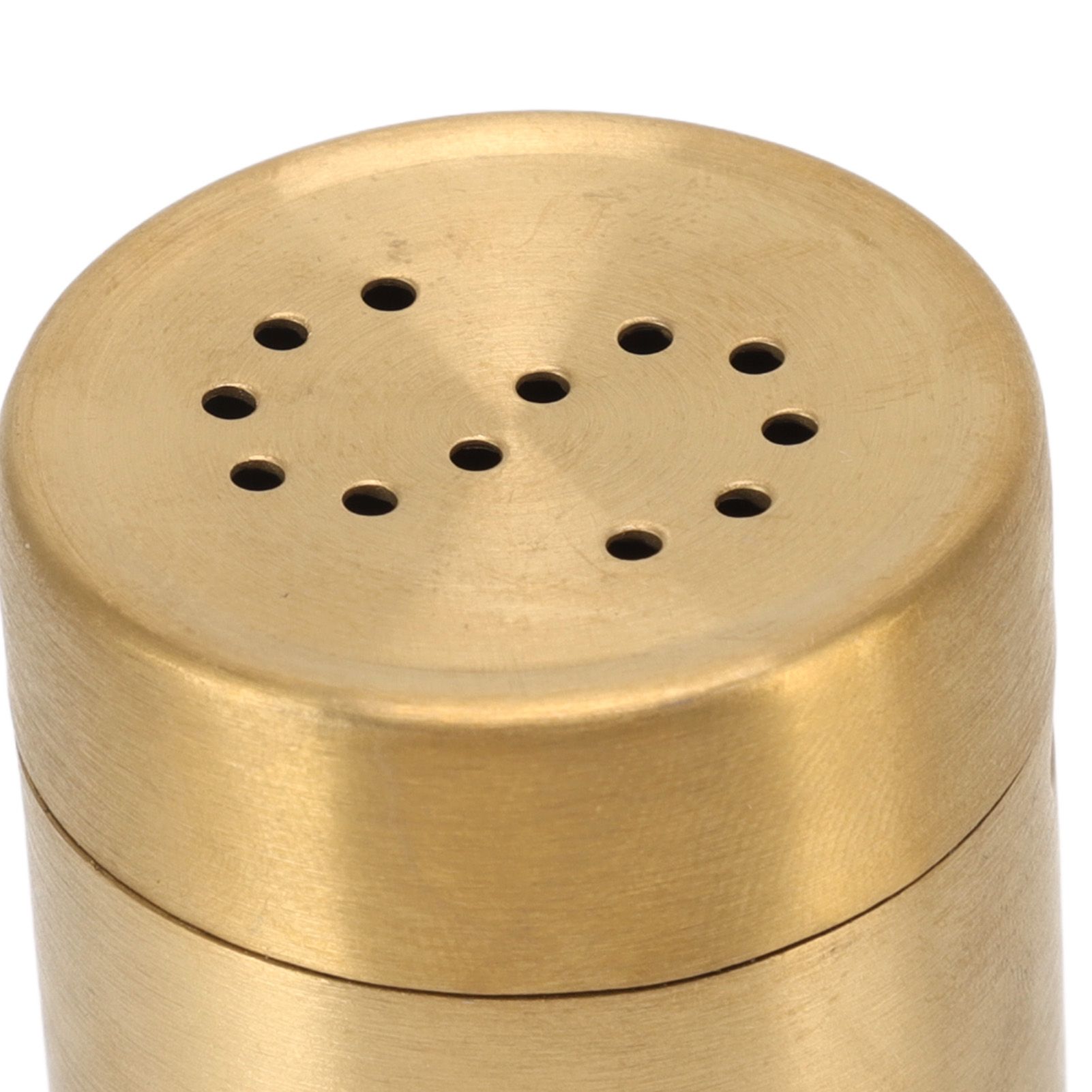 2Pcs Gold Spice Jar Stainless Steel Rustproof Screw Open Top Seasoning Shaker view 15