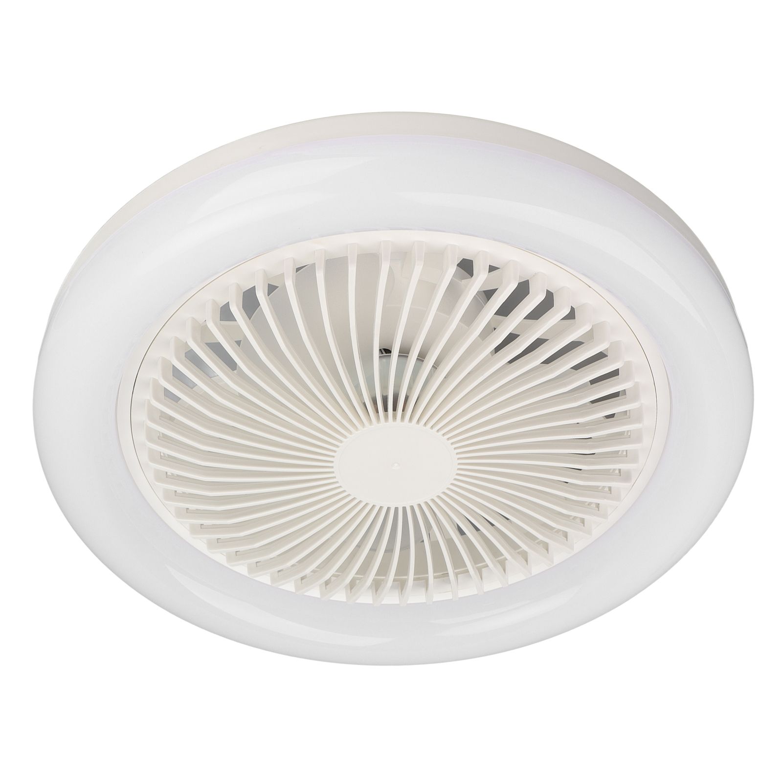 9.8in LED Ceiling Fan Light Quiet 3 Gears Ceiling Fan with E27 Lamp for Living view 2