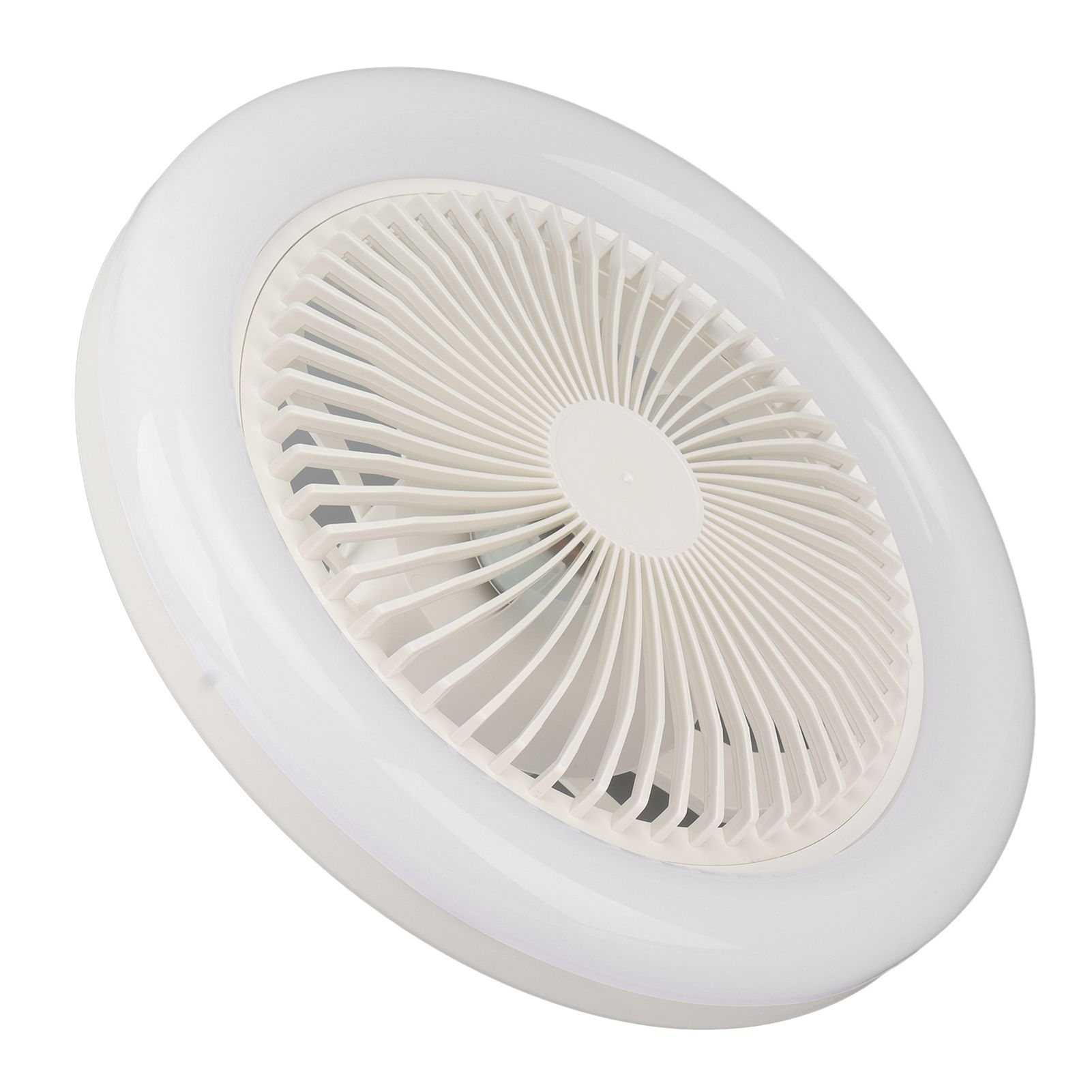 9.8in LED Ceiling Fan Light Quiet 3 Gears Ceiling Fan with E27 Lamp for Living view 6
