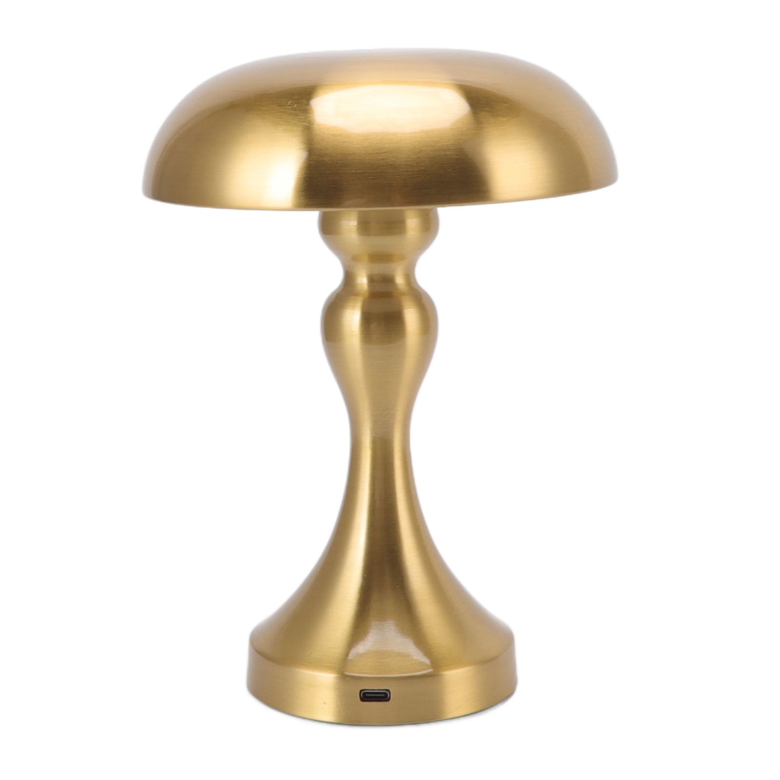 Table Lamp Rechargeable Mushroom Shape 3 Speed Color Temperature Touch view 2