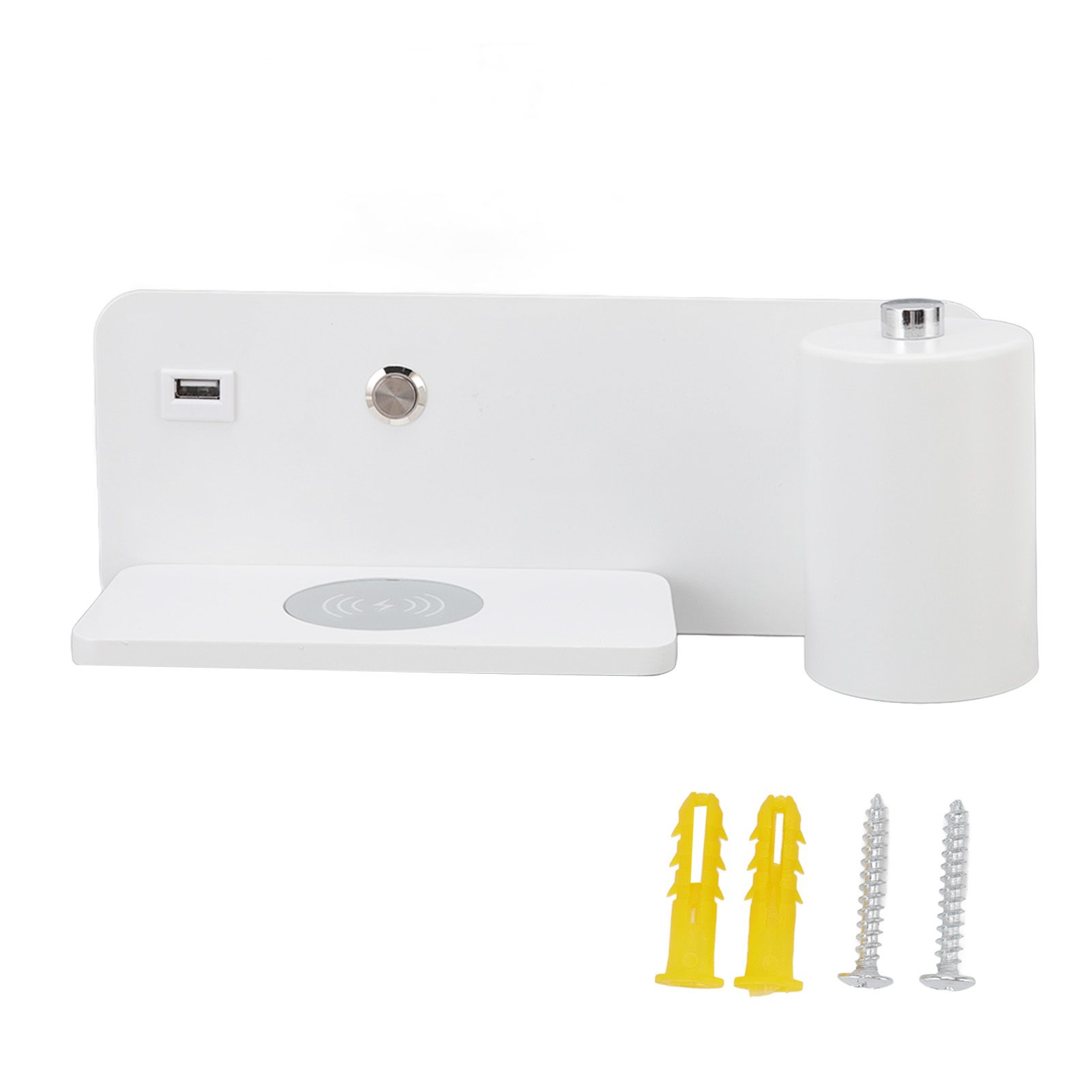 LED Wall Light USB Interface Wireless Charging LED Wall Lamp for Living Room