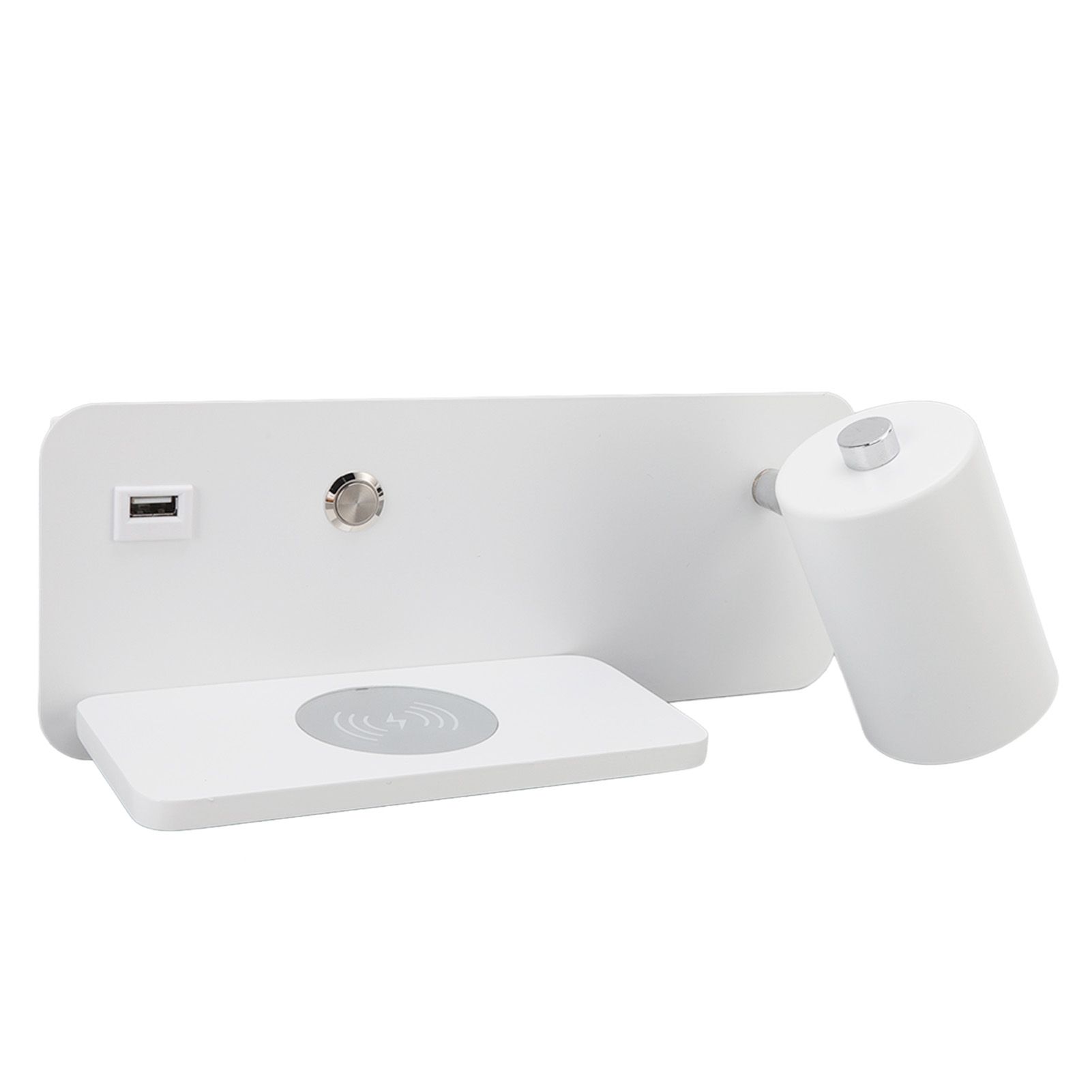 LED Wall Light USB Interface Wireless Charging LED Wall Lamp for Living Room view 5