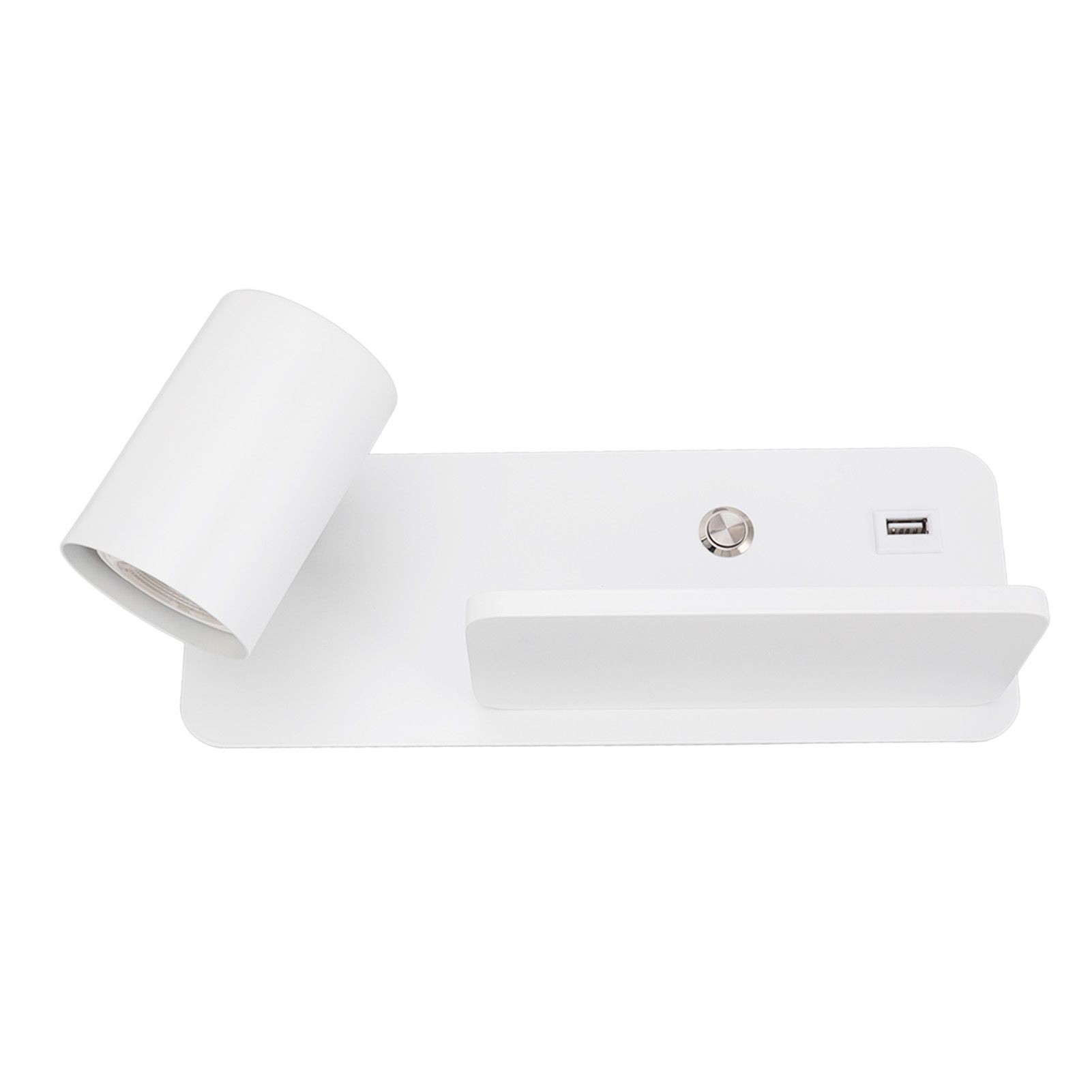 LED Wall Light USB Interface Wireless Charging LED Wall Lamp for Living Room view 2