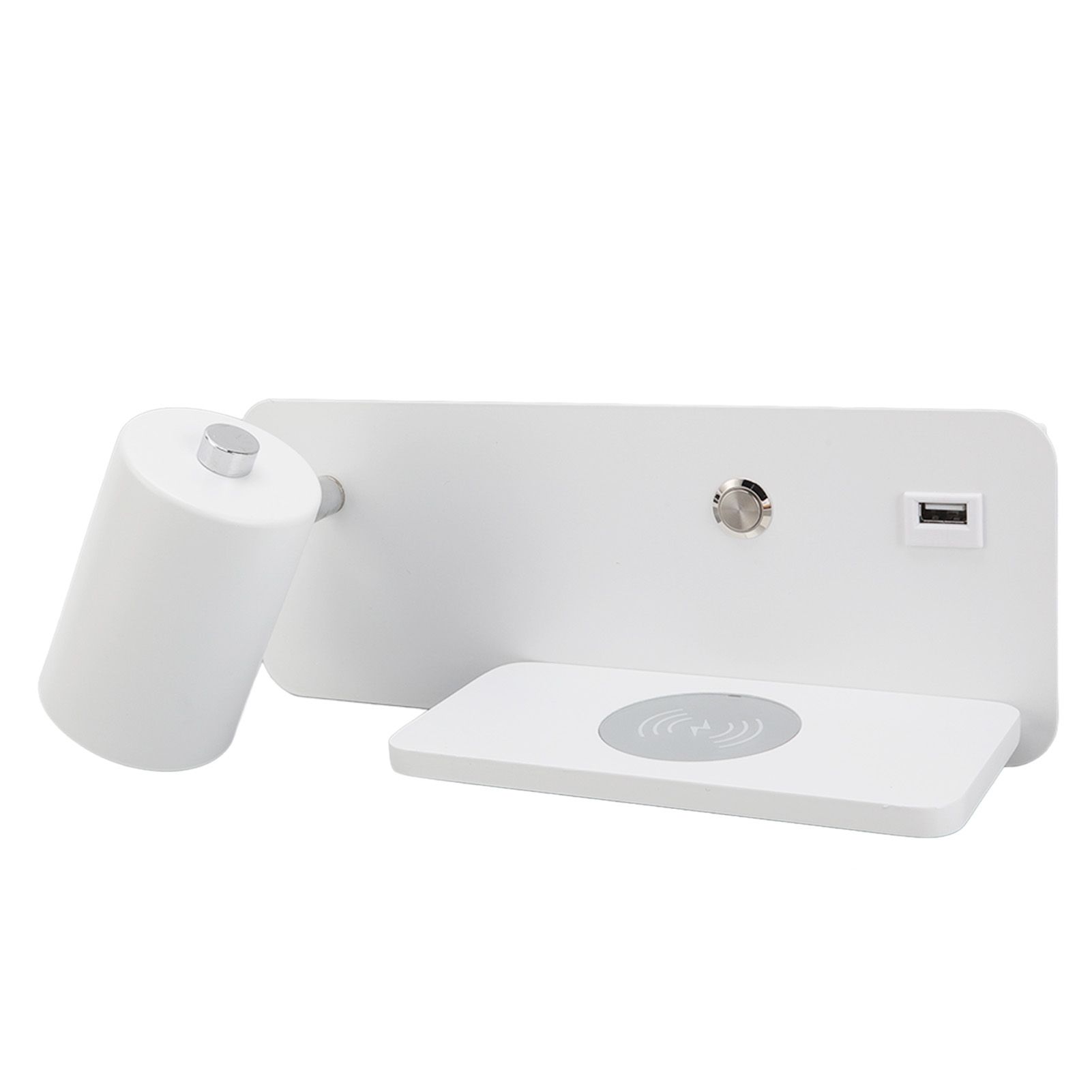 LED Wall Light USB Interface Wireless Charging LED Wall Lamp for Living Room view 4