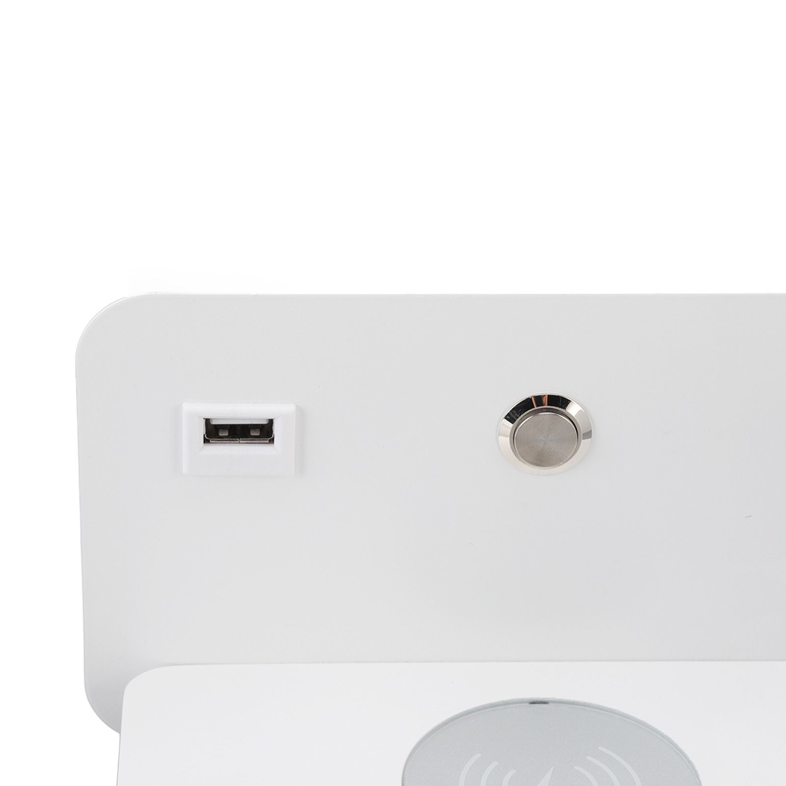 LED Wall Light USB Interface Wireless Charging LED Wall Lamp for Living Room view 13