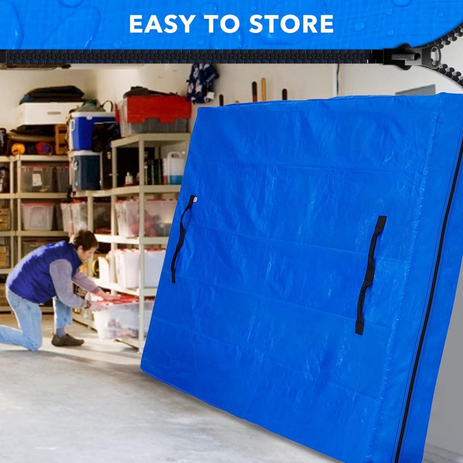 Mattress Bag Mattresses Protector Plastic Moving Storage Dust Cover Carry Bed view 7