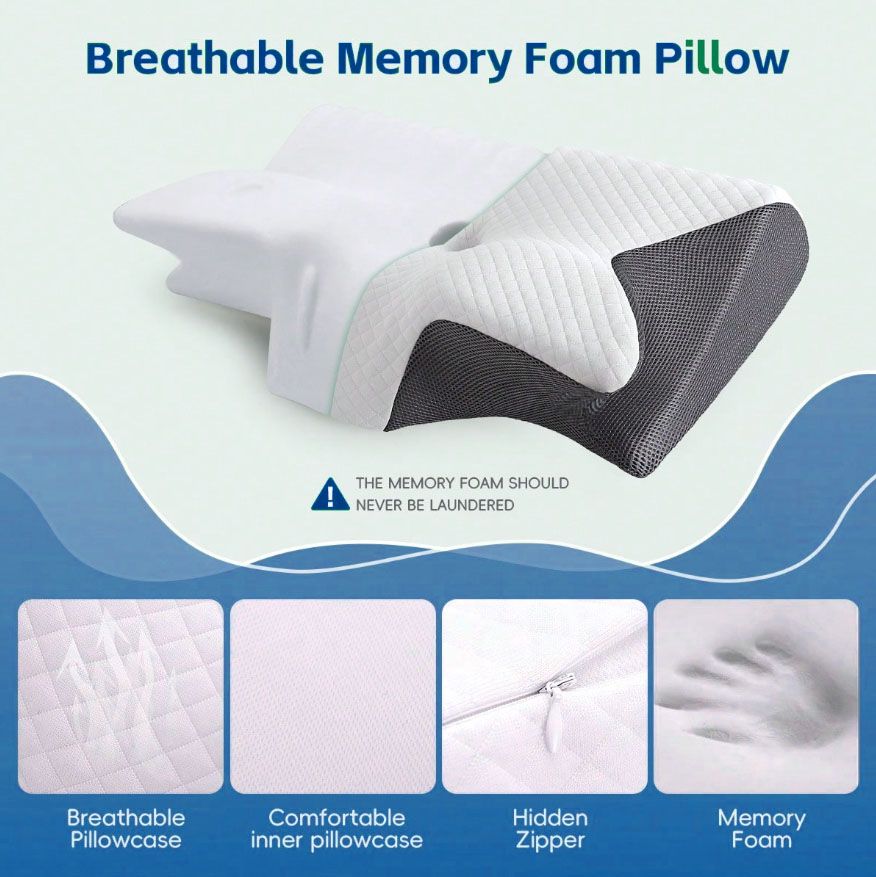 Cervical Neck Pillow for Neck Pain Relief view 5