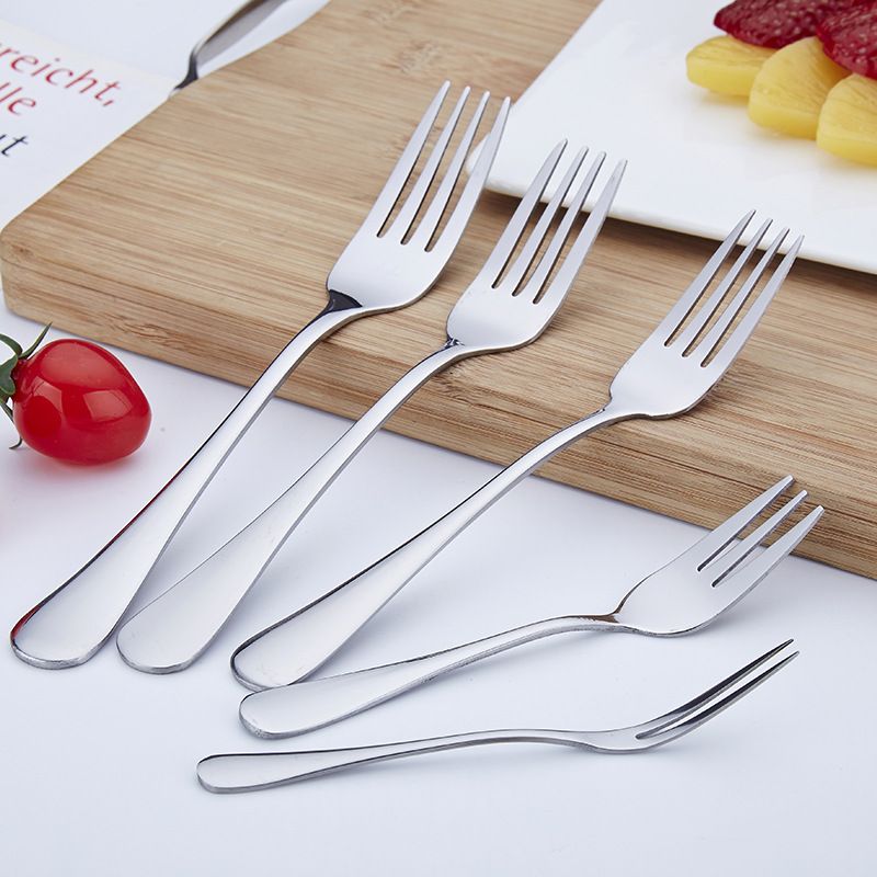 Stainless Steel Forks Steak Knife Dessert Cake Fruit... Fork 1 view 2