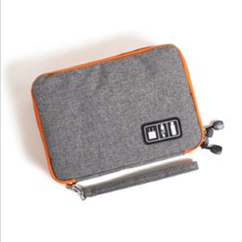 HD-WISS Travel Digital Storage Bag 600D Oxford Small size wine red view 4