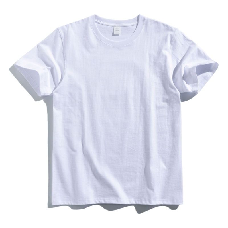 270g Cotton T Shirt Men Short Sleeve Crewneck Black L (suitable for 62.50 view 2