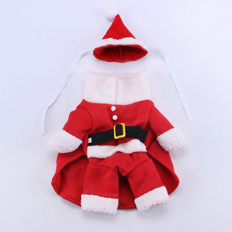 Dog Christmas Stand Up Costume Odd Pet Cloth XS view 3