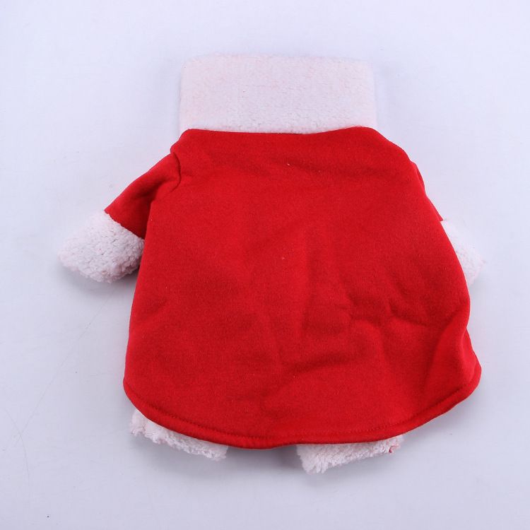 Dog Christmas Stand Up Costume Odd Pet Cloth XS view 5