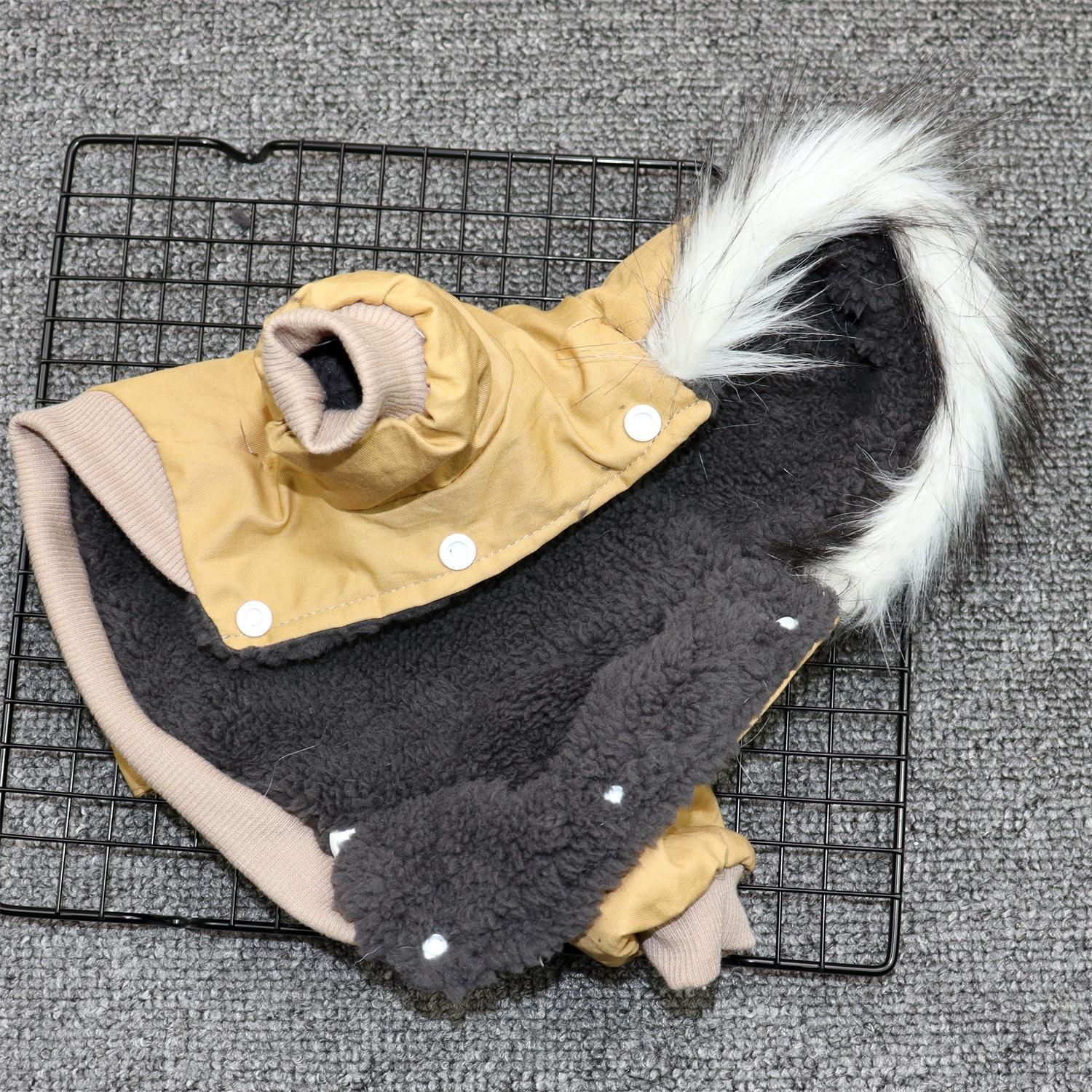 Odd Pet Thickened Cotton Dog Clothes Small Breed Winter Mountaineering Suit view 4
