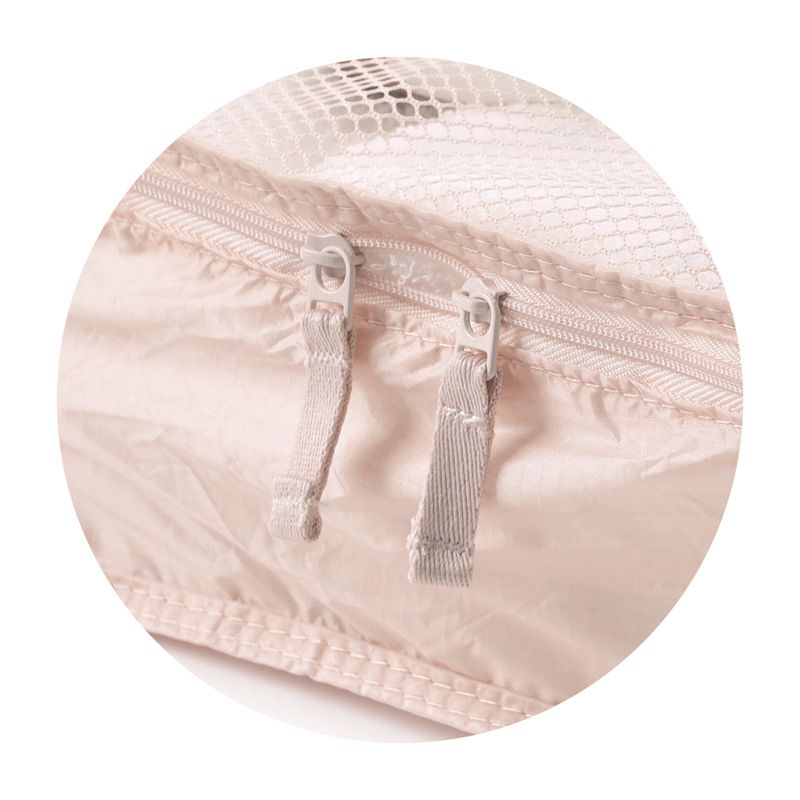 Travel Storage Hanging Bag Polyester Home BS8006 light gray Single layer s view 5