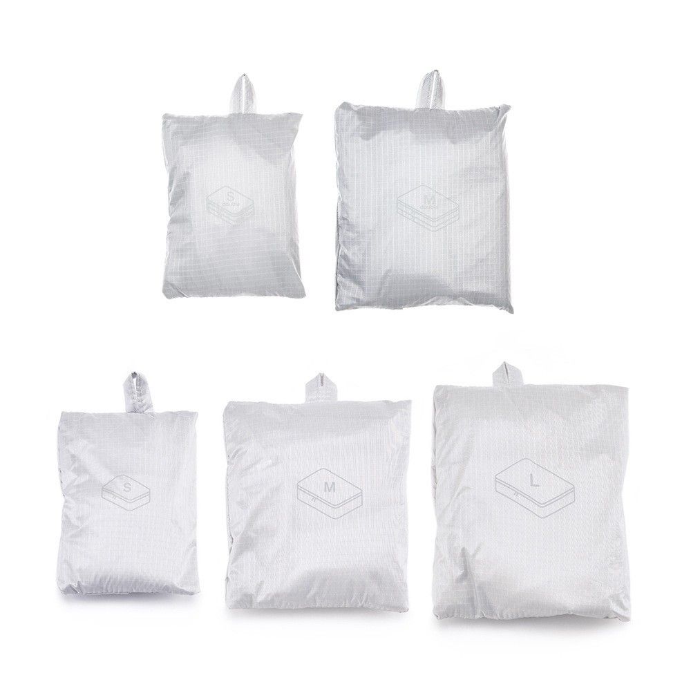 Travel Storage Hanging Bag Polyester Home BS8006 light gray Single layer M — image 1