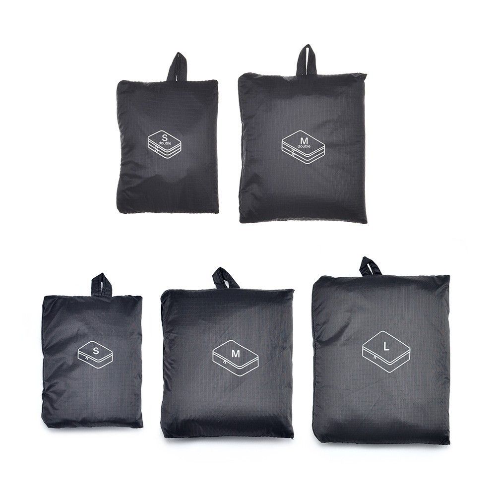 Travel Storage Hanging Bag Polyester Home BS8008 Black Single layer L (about — image 1