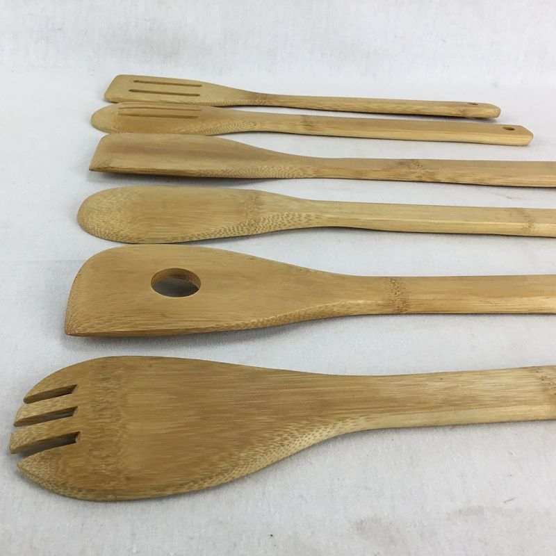 Bamboo Utensil Set Xiao Zhuyang 5 Piece Kitchen Tools Flat Shovel 30*6*2.5 view 3