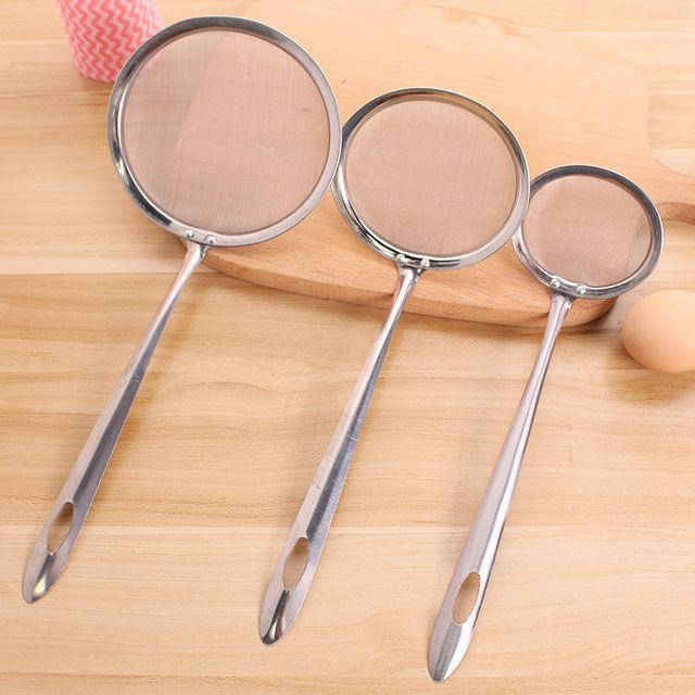Z6520 Stainless Steel Oil Skimmer Spoon Large Optional view 2