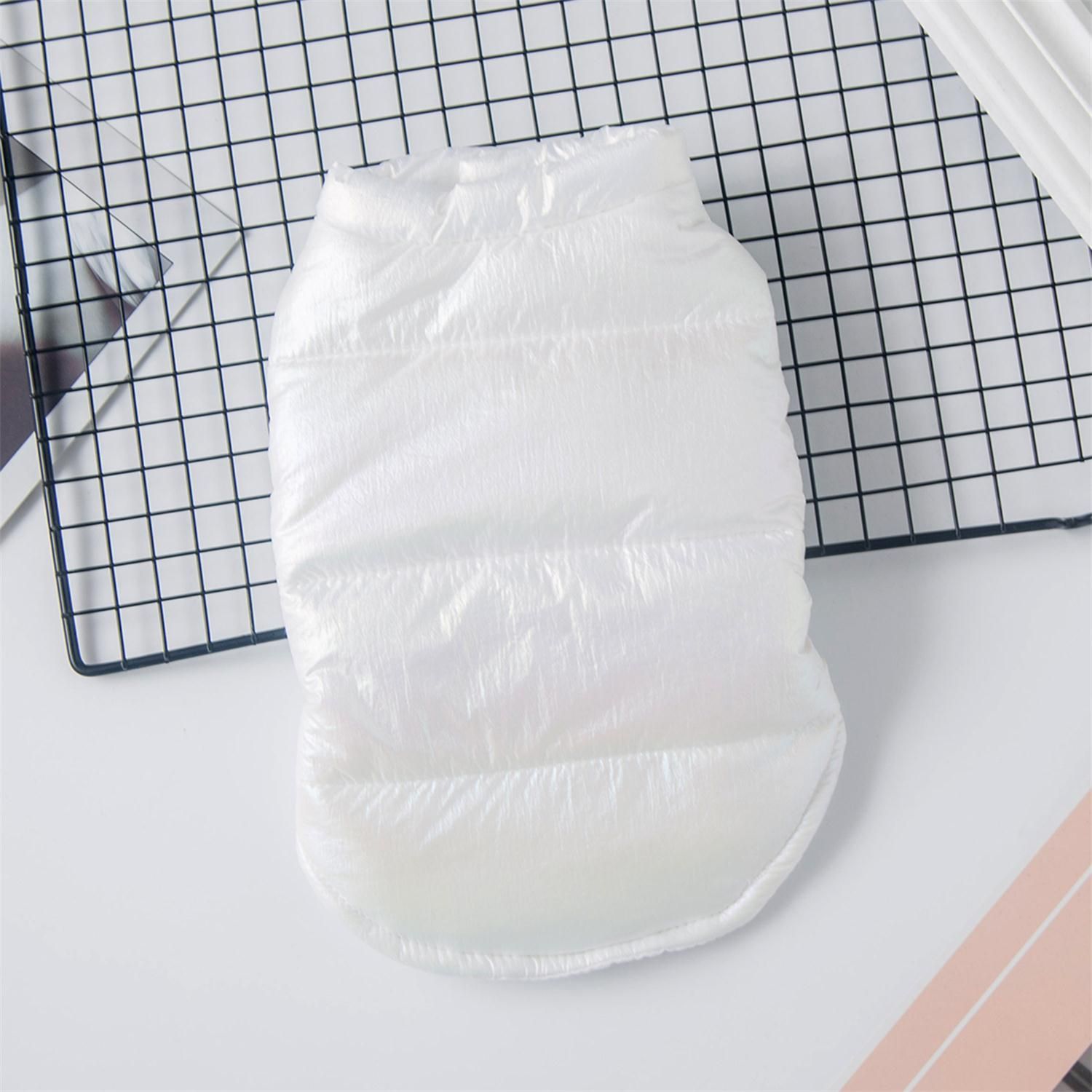 Qi Pet Dog Vest Small Breed Casual Style Glow Vest White XS view 4