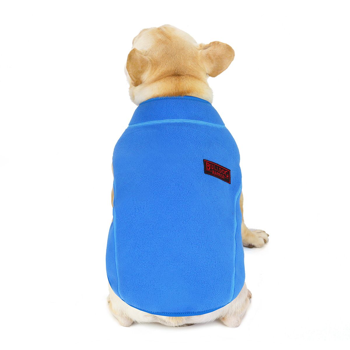 Dogbaby Bulldog Fleece Jacket Winter Polyester Blue S view 5