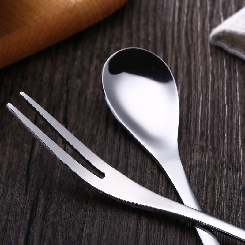 youbeite Stainless Steel Coffee Fork Spoon fruit fork view 5