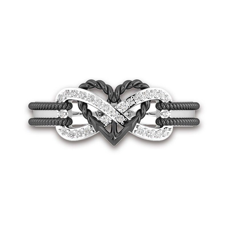 Heart Shape Ring When set Agate Men Women Women's No. 11 view 4